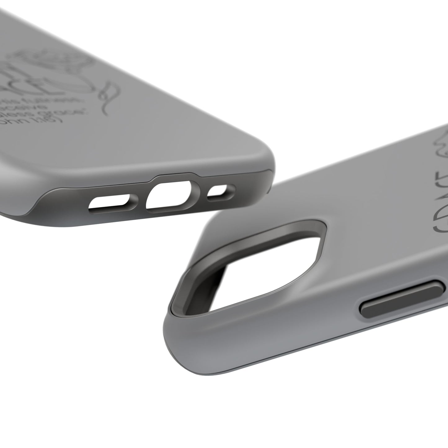 Inspirational Magnetic Phone Case - 'Grace Upon Grace' Design