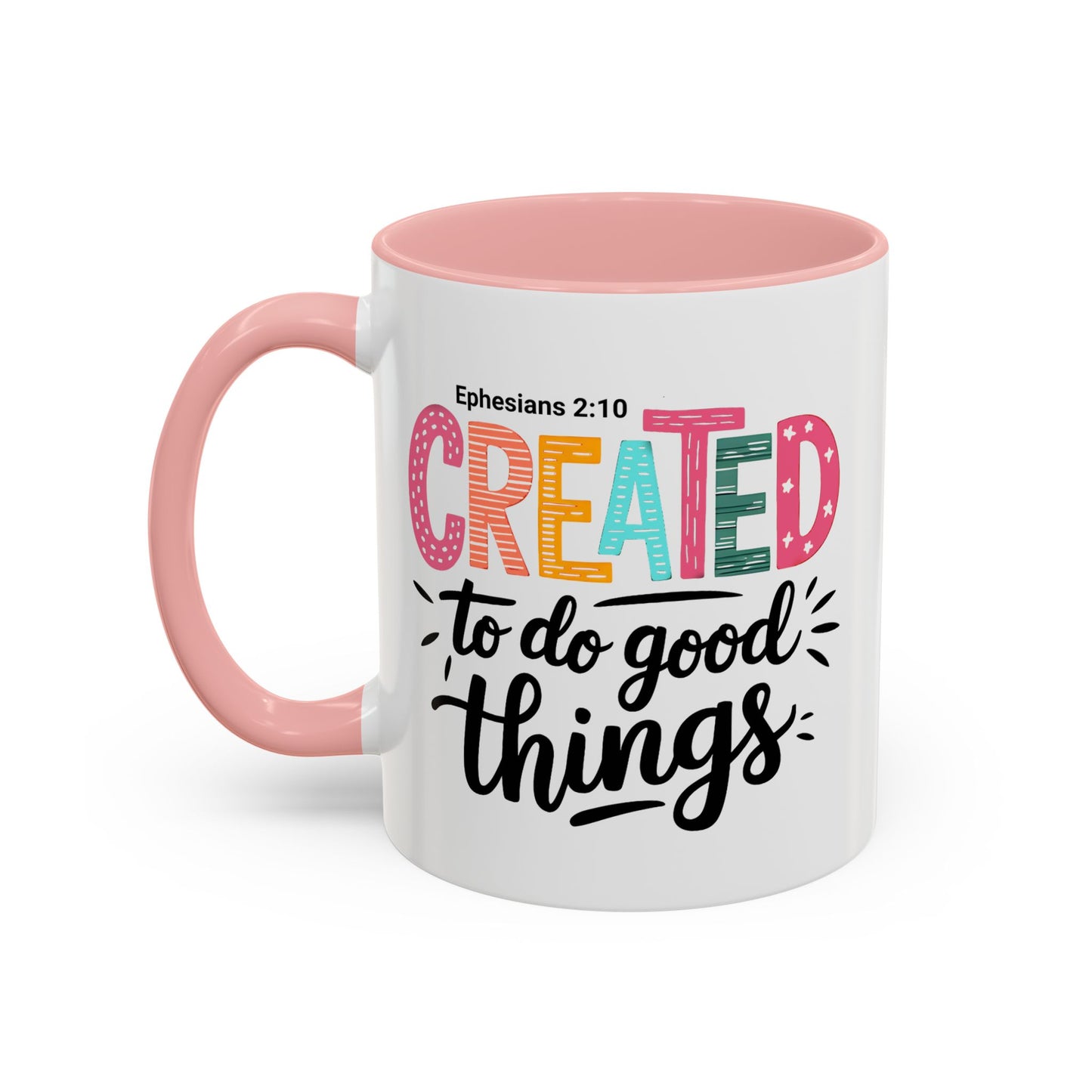 Inspirational Accent Coffee Mug - Perfect for Gifts, Home Decor, Faith-Based Inspirations, Motivational Quotes, Christian Encouragement