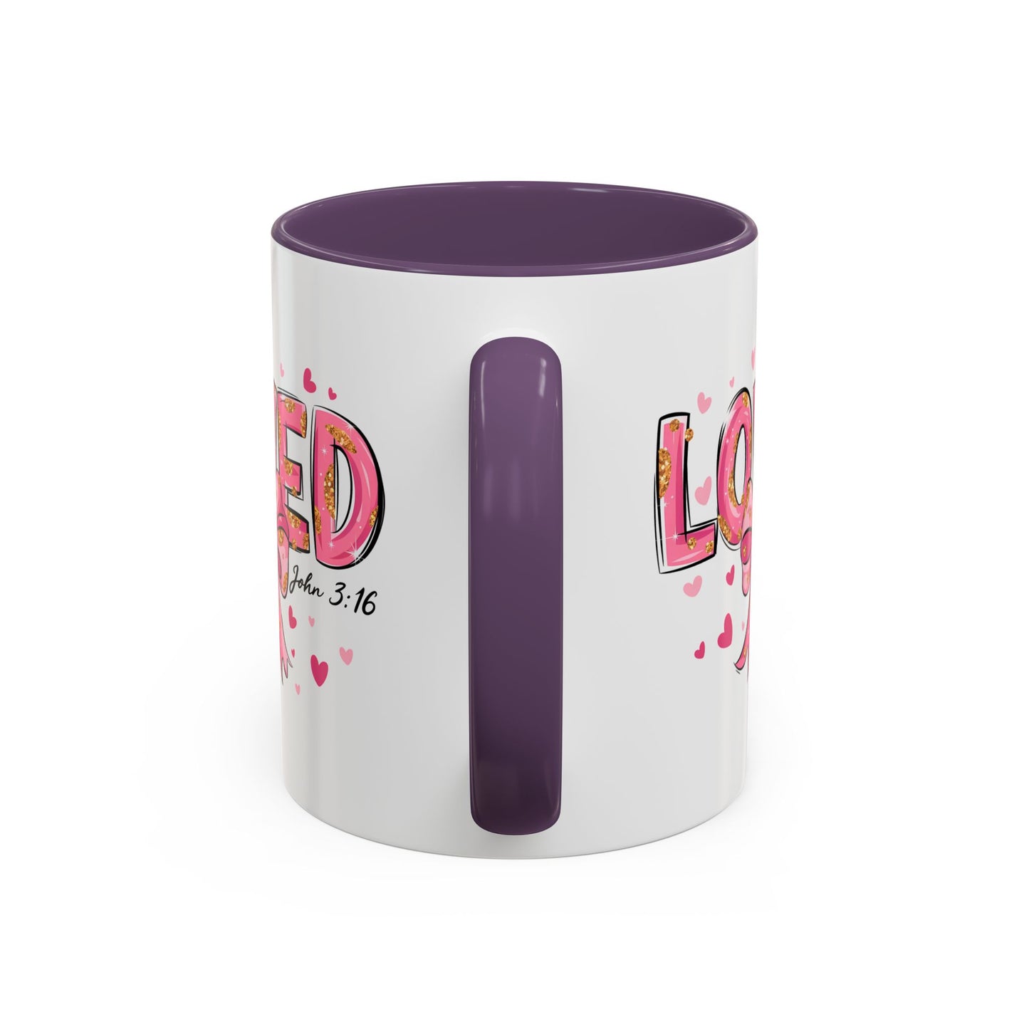 Loved Coffee Mug - Heartfelt Gift for Friends and Family, Inspirational Drinkware for Birthdays, Anniversaries, or Faith Celebrations, Great