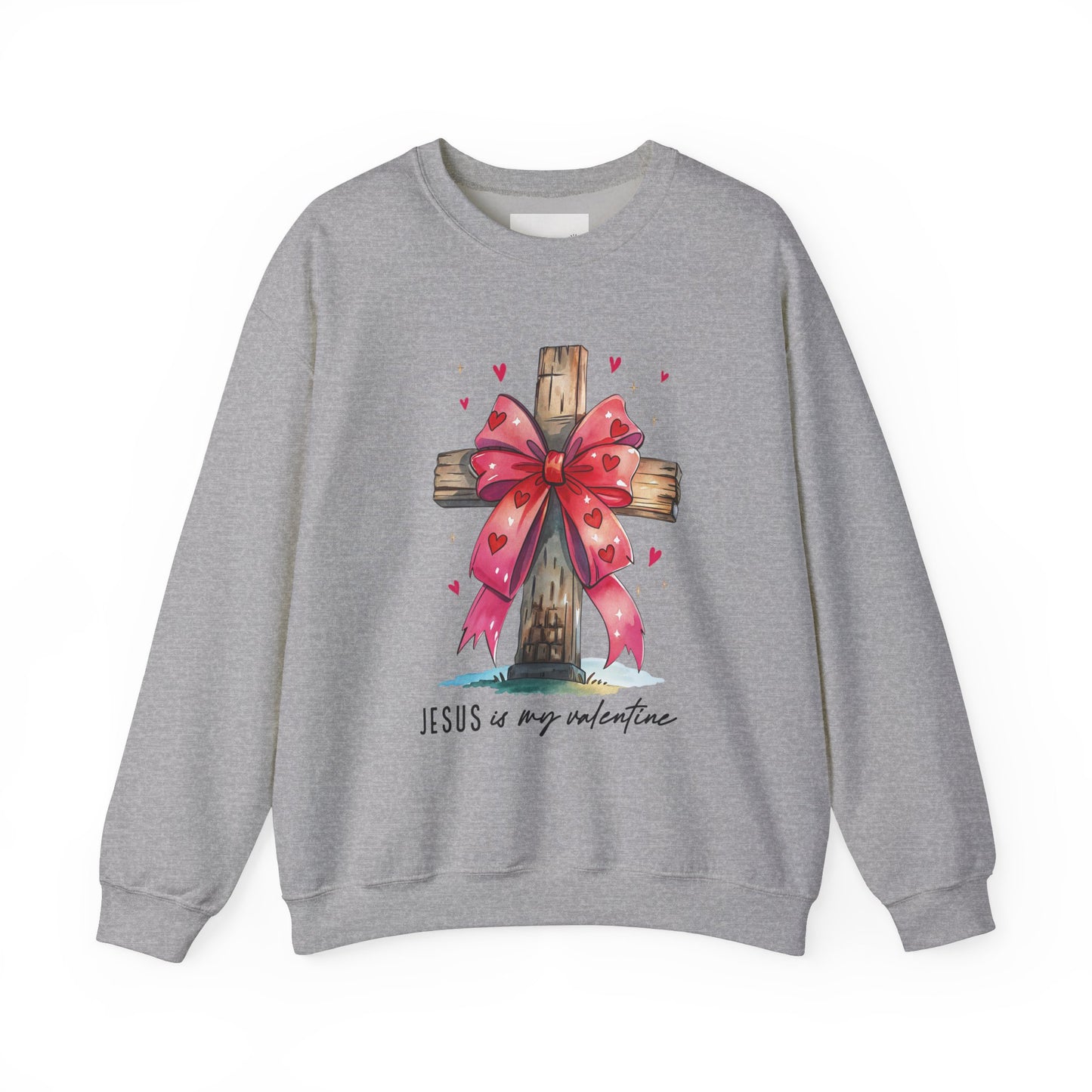 Faith-Inspired Crewneck Sweatshirt, Cozy Christian Gift, Jesus Love Apparel, Church Sweatshirt, Cute Casual Outfit
