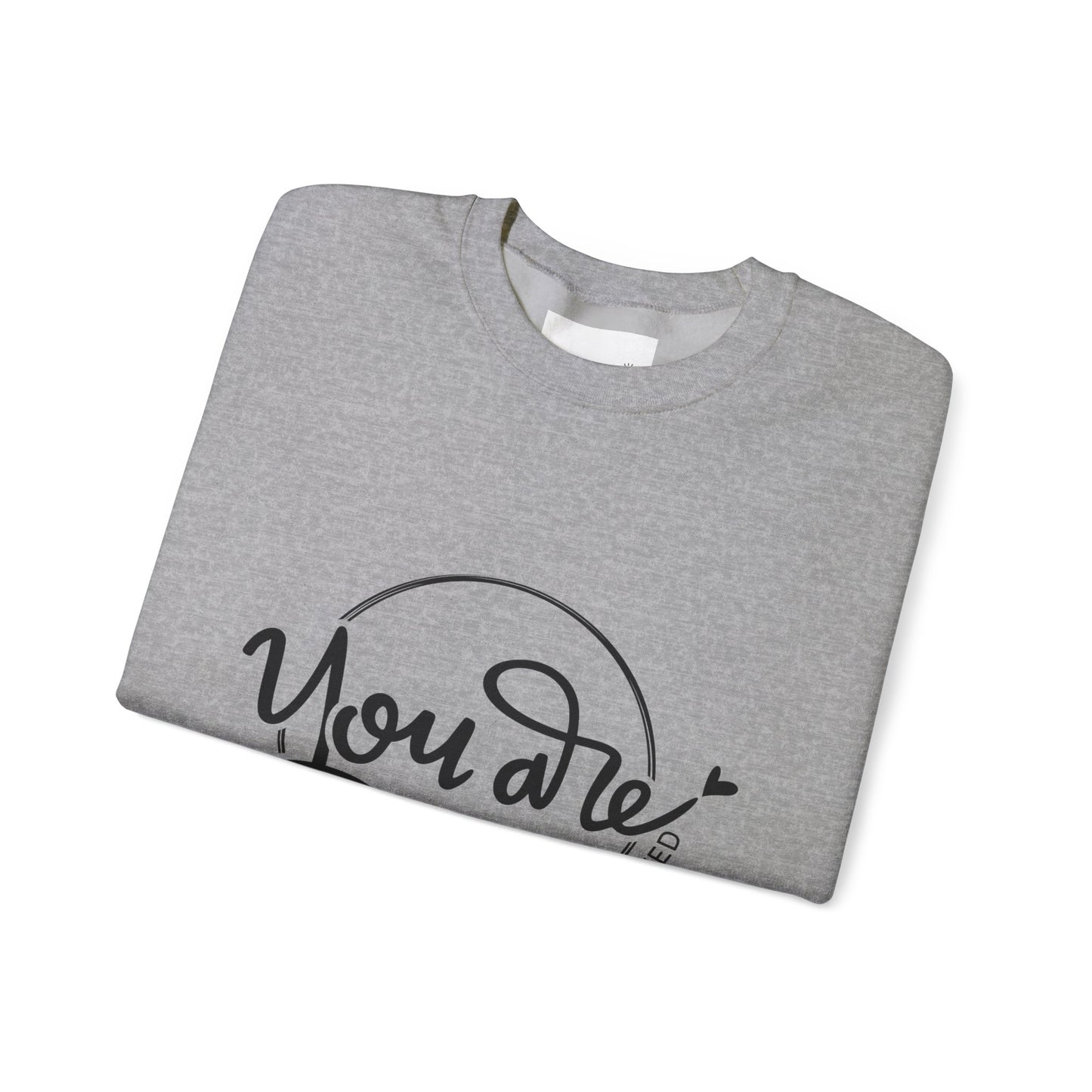 You Are Beautiful Crewneck Sweatshirt, Motivational Sweatshirt, Gifts for Her, Self-Love Apparel, Inspirational Clothing