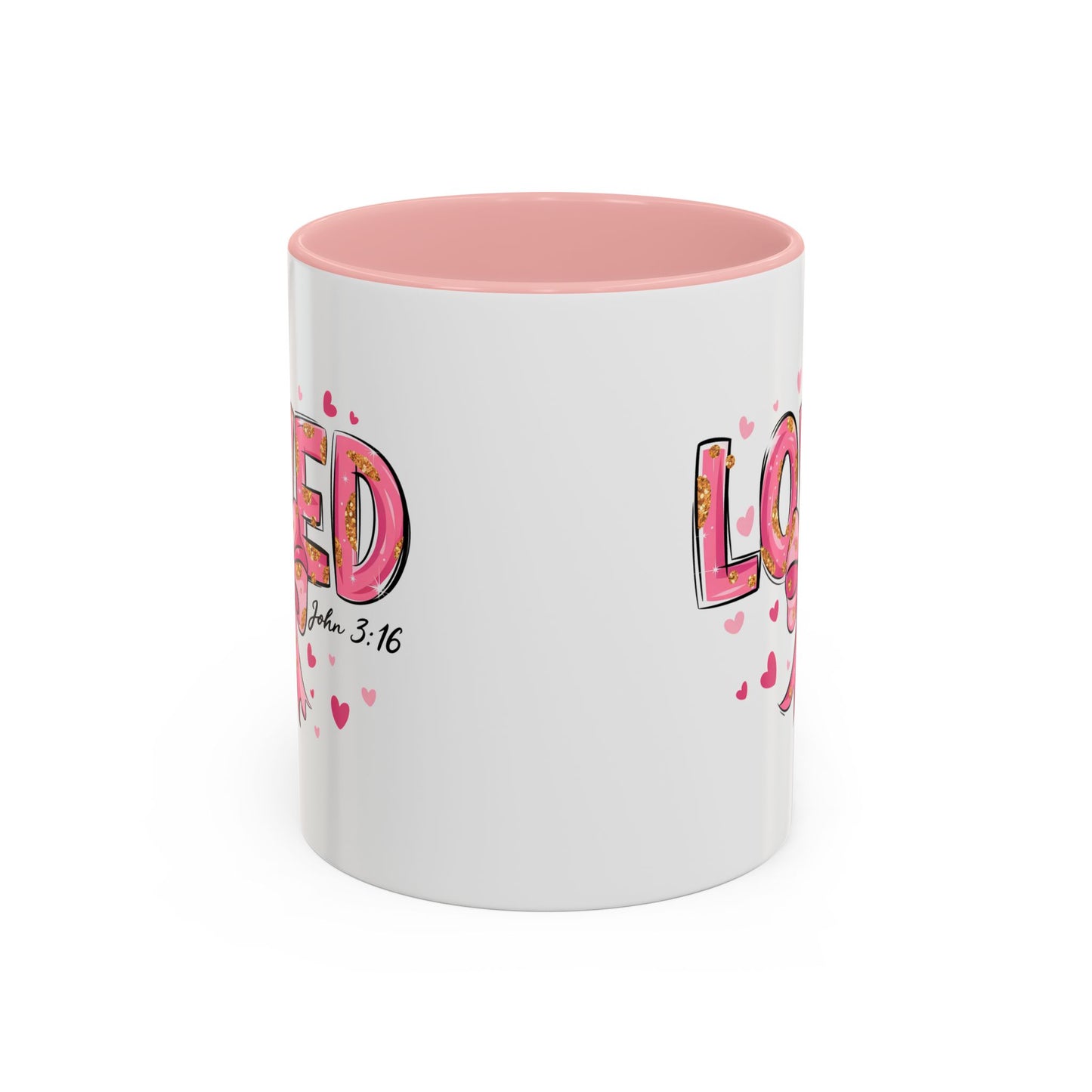 Loved Coffee Mug - Heartfelt Gift for Friends and Family, Inspirational Drinkware for Birthdays, Anniversaries, or Faith Celebrations, Great