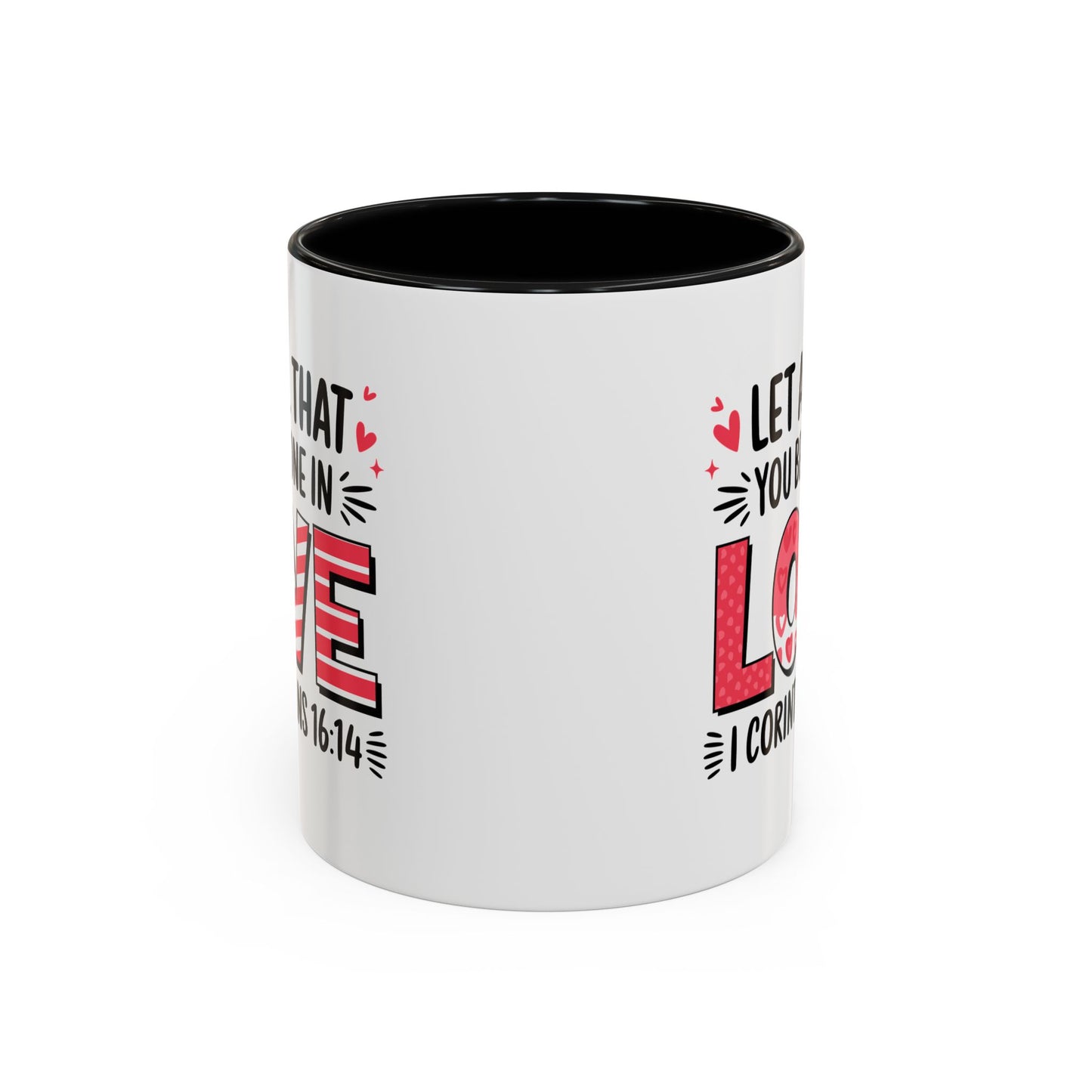 Inspirational Love Coffee Mug - Perfect for Gift Giving, Home, Office, Motivational Design, Valentine's Day Mug, Christian Gift