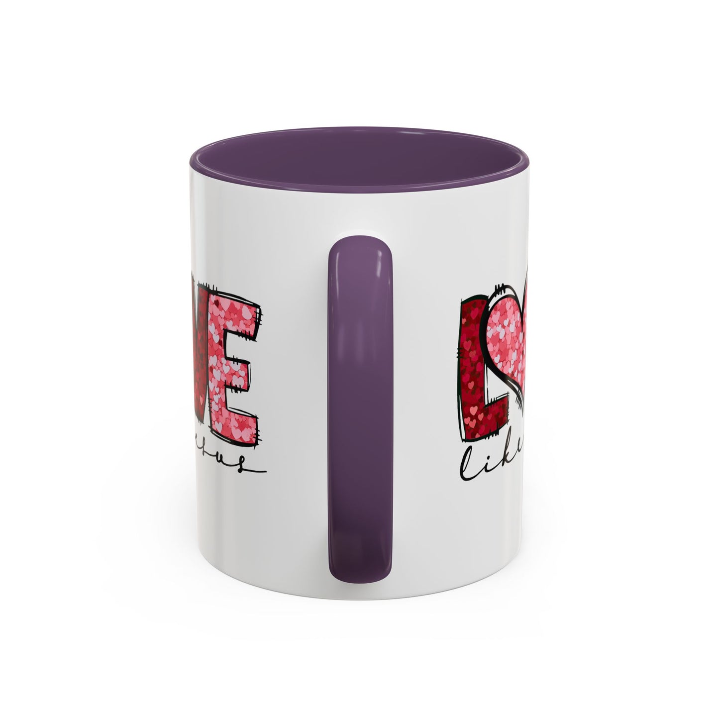 Personalized Love Coffee Mug - Perfect Gift for Couples, Valentine's Day, Anniversary, Romantic Decor, Heartfelt Present