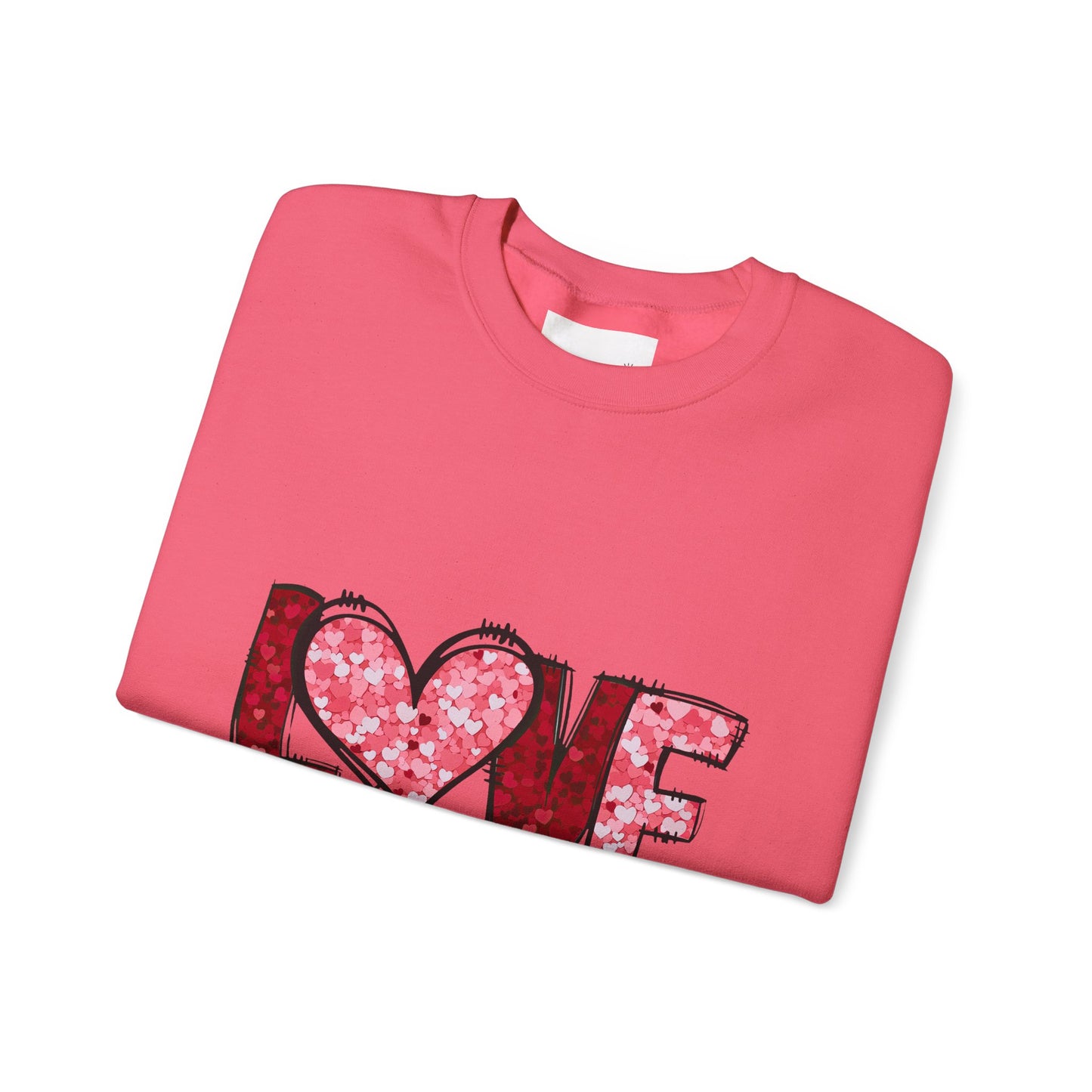 Love Like Jesus Crewneck Sweatshirt, Cozy Unisex Sweatshirt, Christian Apparel, Valentine's Day Gift, Faith-Based Style, Everyday Comfort