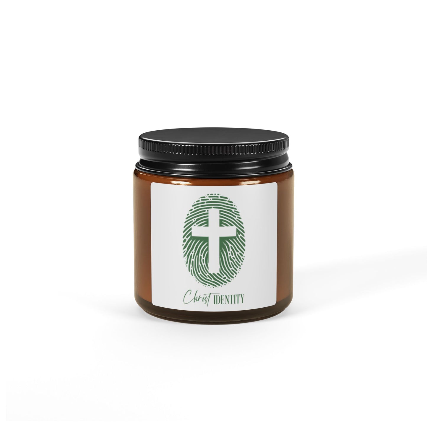 Inspirational Scented Soy Candle - Christ Identity, Relaxation Gift, Home Decor, Spirituality, Uplifting Candles