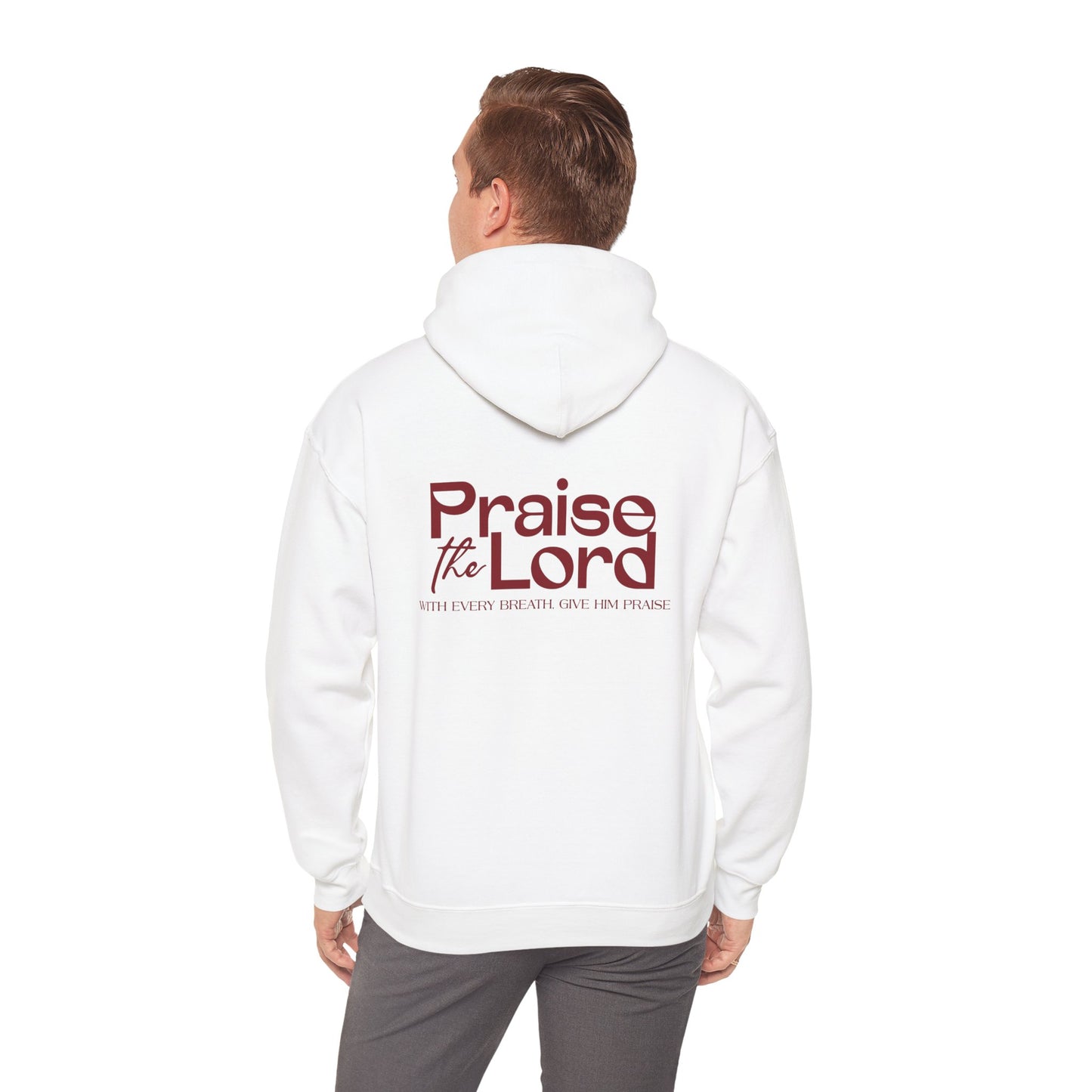 Praise the Lord Hooded Sweatshirt, Faith-Inspired Apparel, Church Sweatshirt, Christian Gift, Cozy Unisex Hoodie