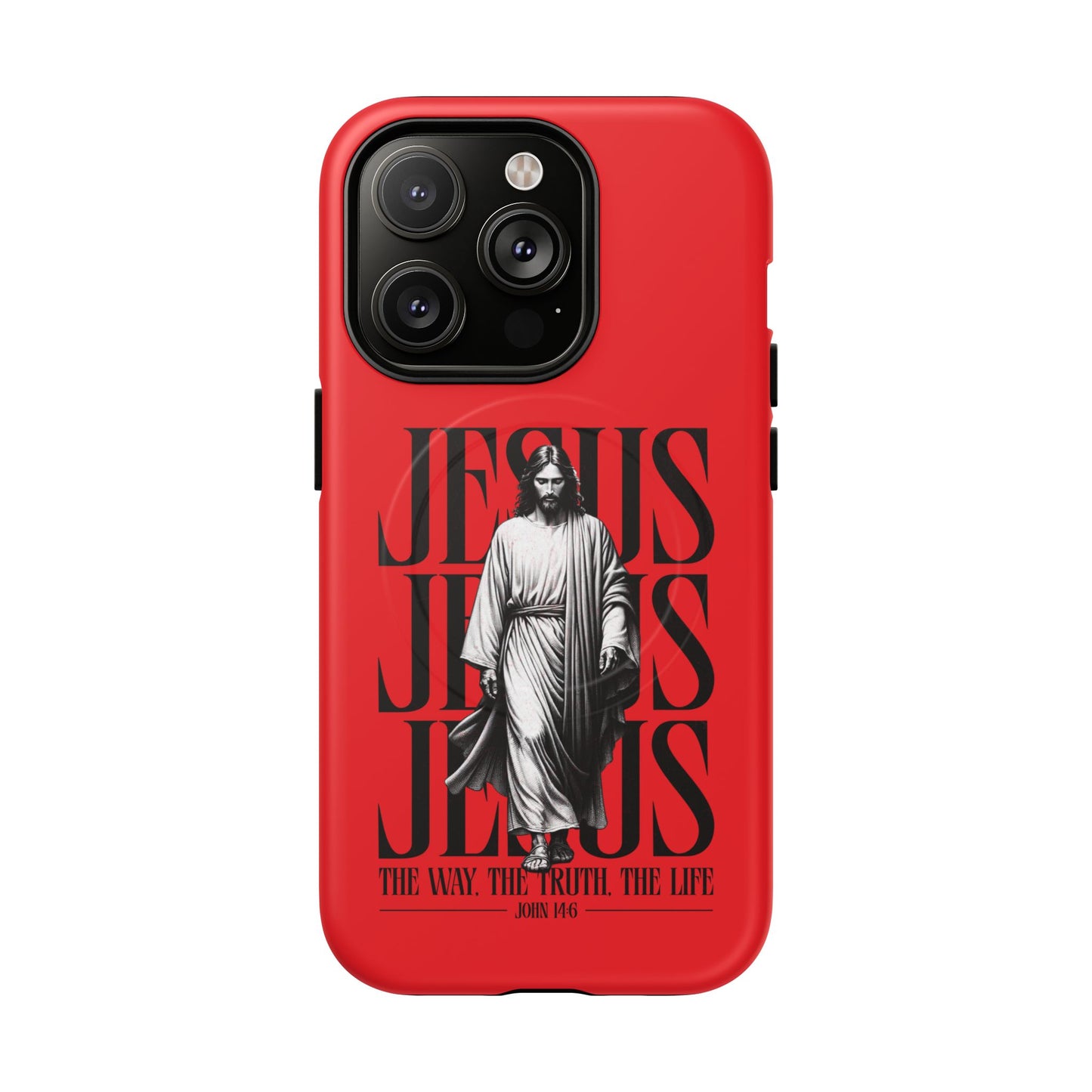 Faith-Inspired Tough Magnetic Phone Case - Jesus The Way, The Truth, The Life