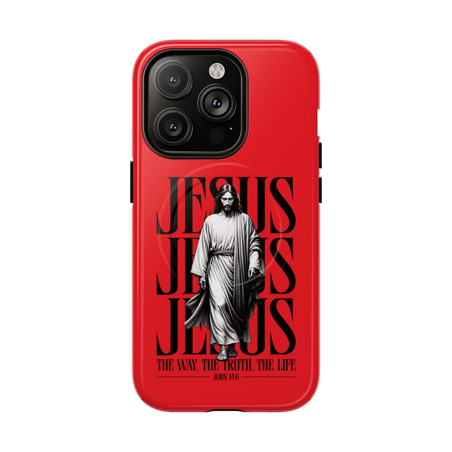 Faith-Inspired Tough Magnetic Phone Case - Jesus The Way, The Truth, The Life