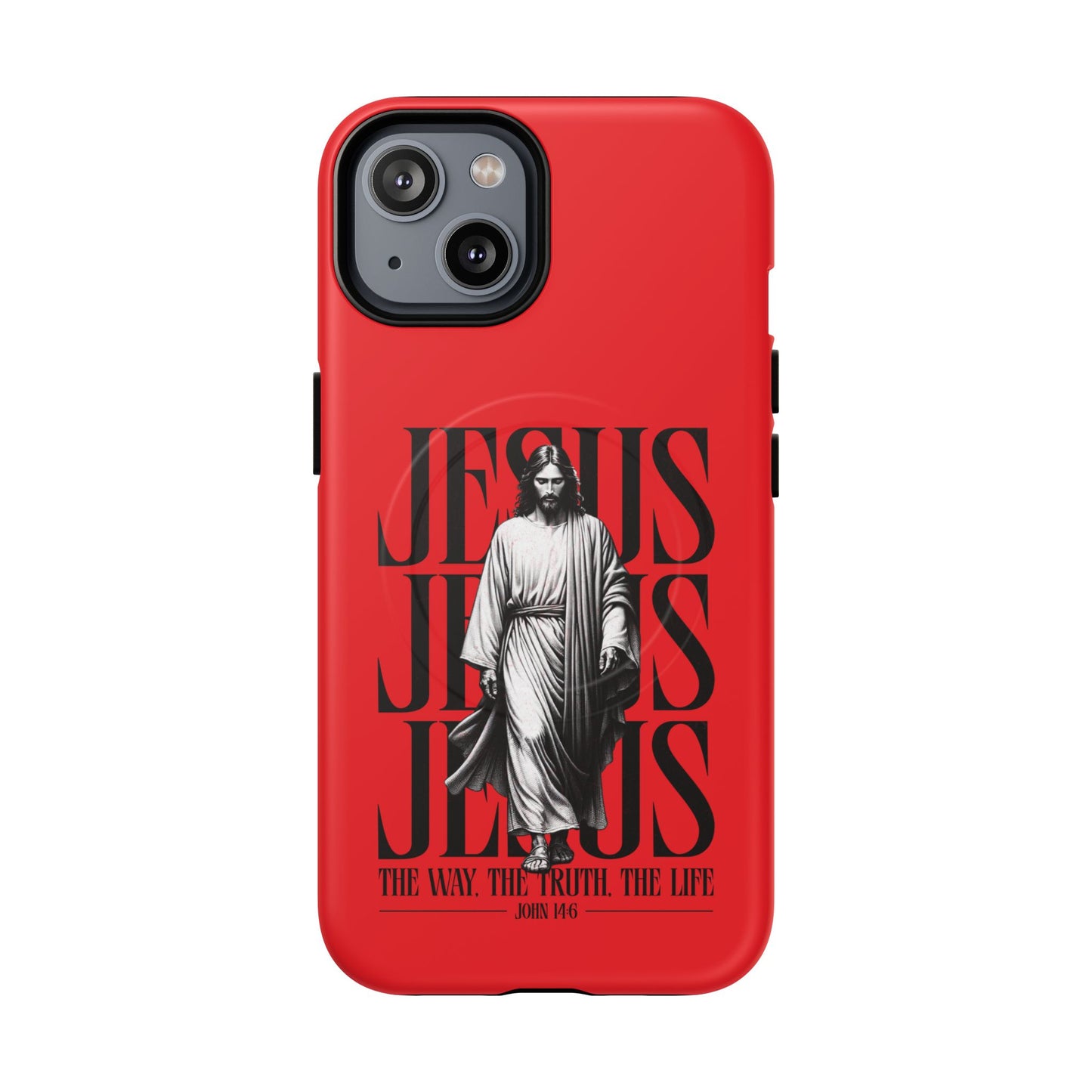 Faith-Inspired Tough Magnetic Phone Case - Jesus The Way, The Truth, The Life