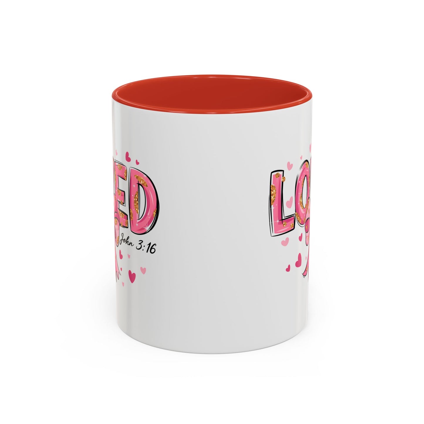 Loved Coffee Mug - Heartfelt Gift for Friends and Family, Inspirational Drinkware for Birthdays, Anniversaries, or Faith Celebrations, Great