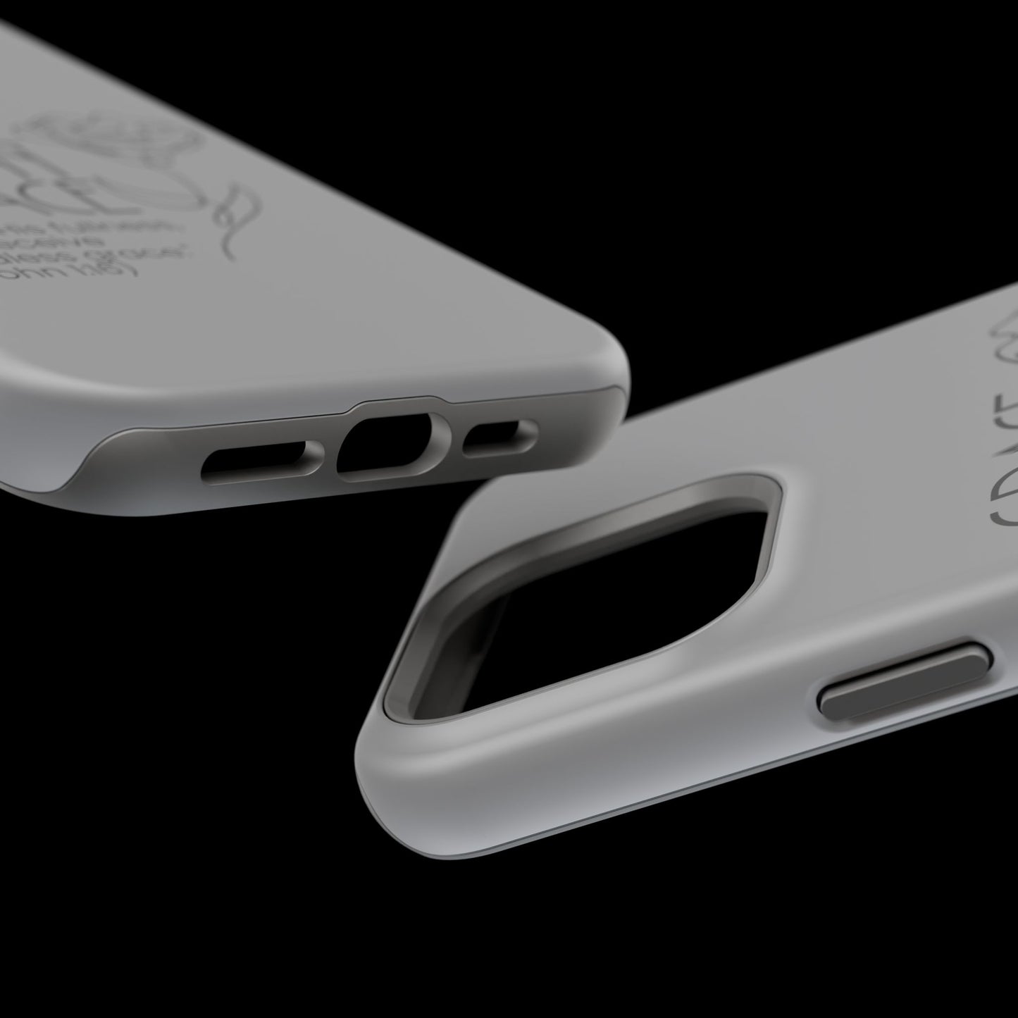 Inspirational Magnetic Phone Case - 'Grace Upon Grace' Design