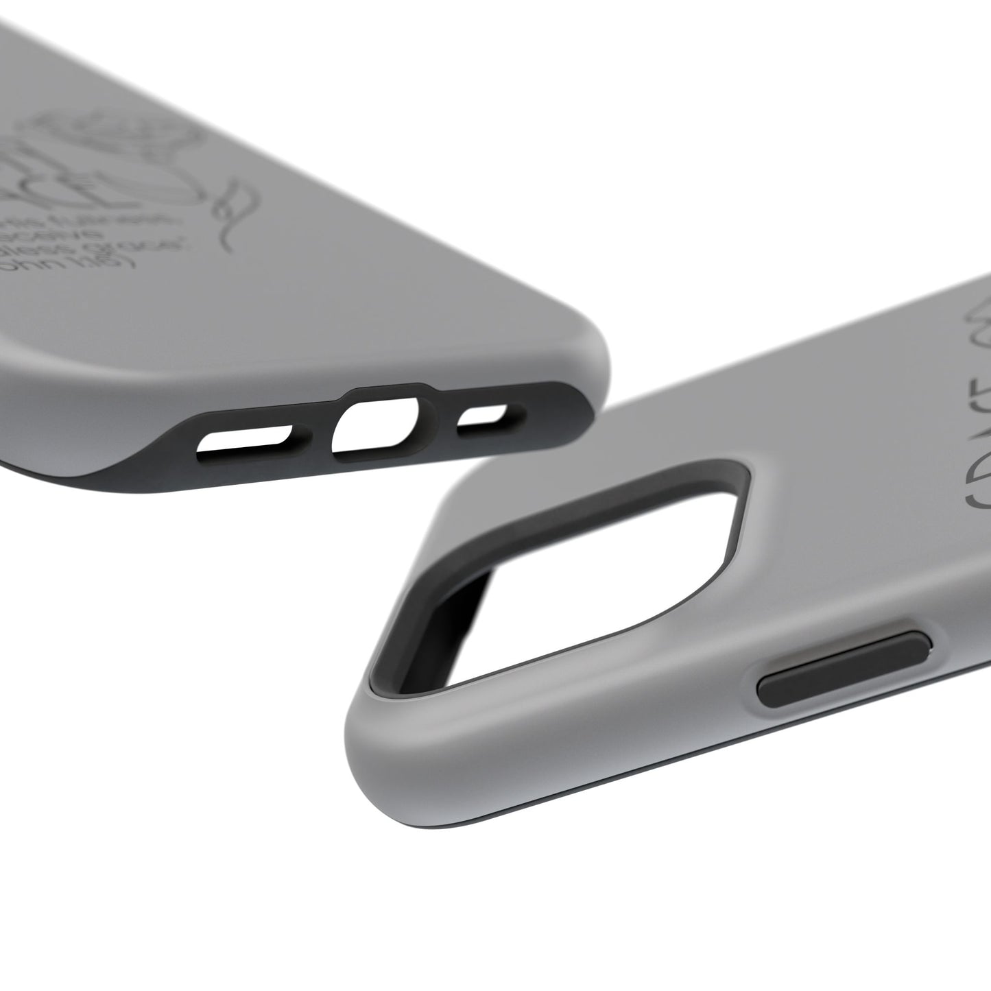 Inspirational Magnetic Phone Case - 'Grace Upon Grace' Design