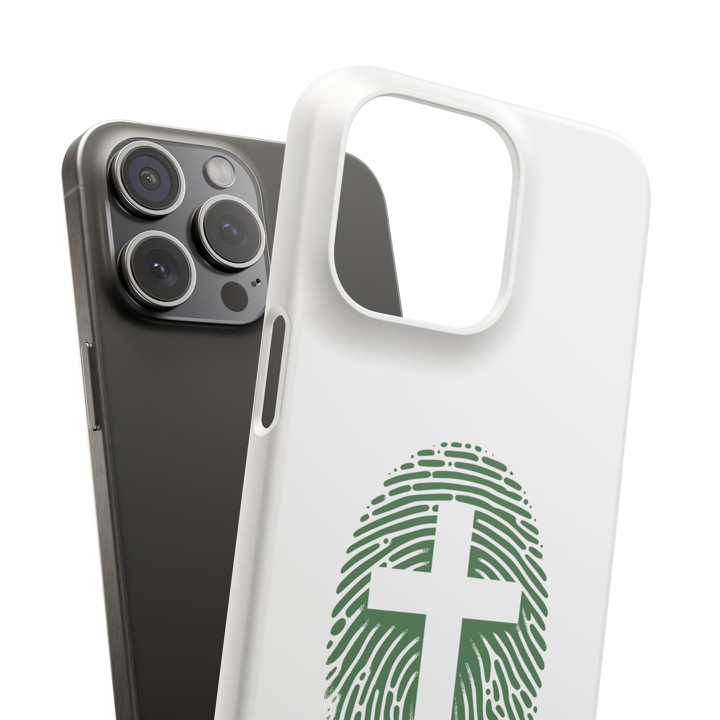 Inspirational Christ Identity Snap Case - Faith-Based Phone Cover