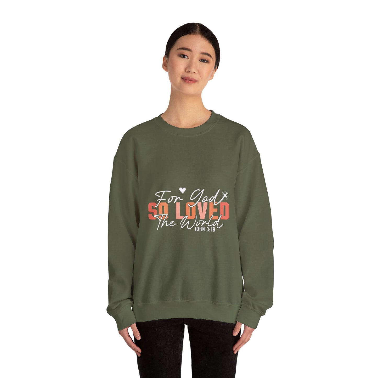 God So Loved The World Sweatshirt, Jesus Is My Valentine Shirt, Religious Valentines Day Tee, Christian Gift, Valentines Shirt