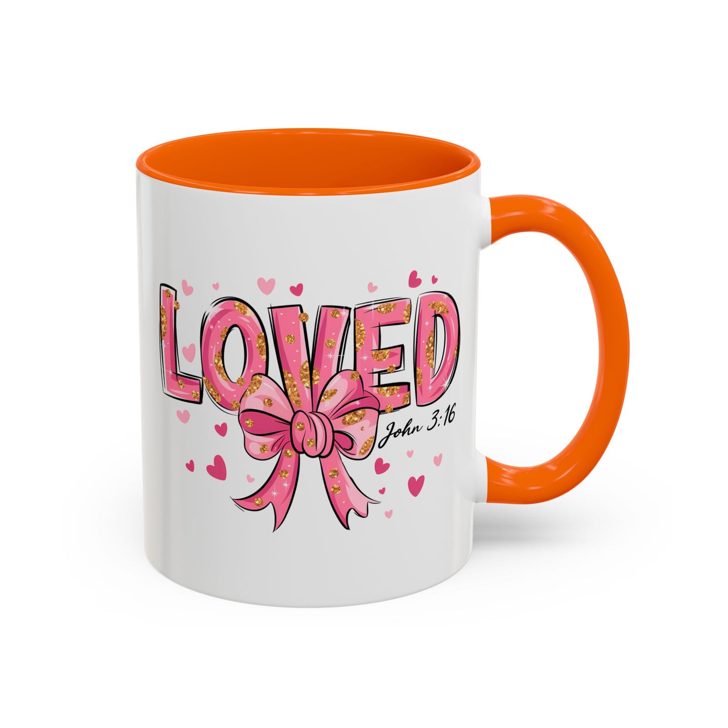 Loved Coffee Mug - Heartfelt Gift for Friends and Family, Inspirational Drinkware for Birthdays, Anniversaries, or Faith Celebrations, Great