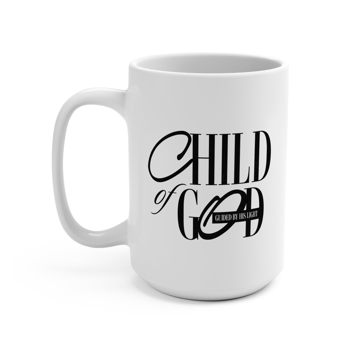 15oz Child of God Inspirational Mug - Guided by His Light