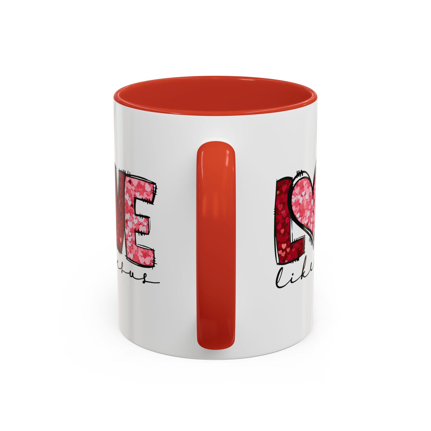 Personalized Love Coffee Mug - Perfect Gift for Couples, Valentine's Day, Anniversary, Romantic Decor, Heartfelt Present