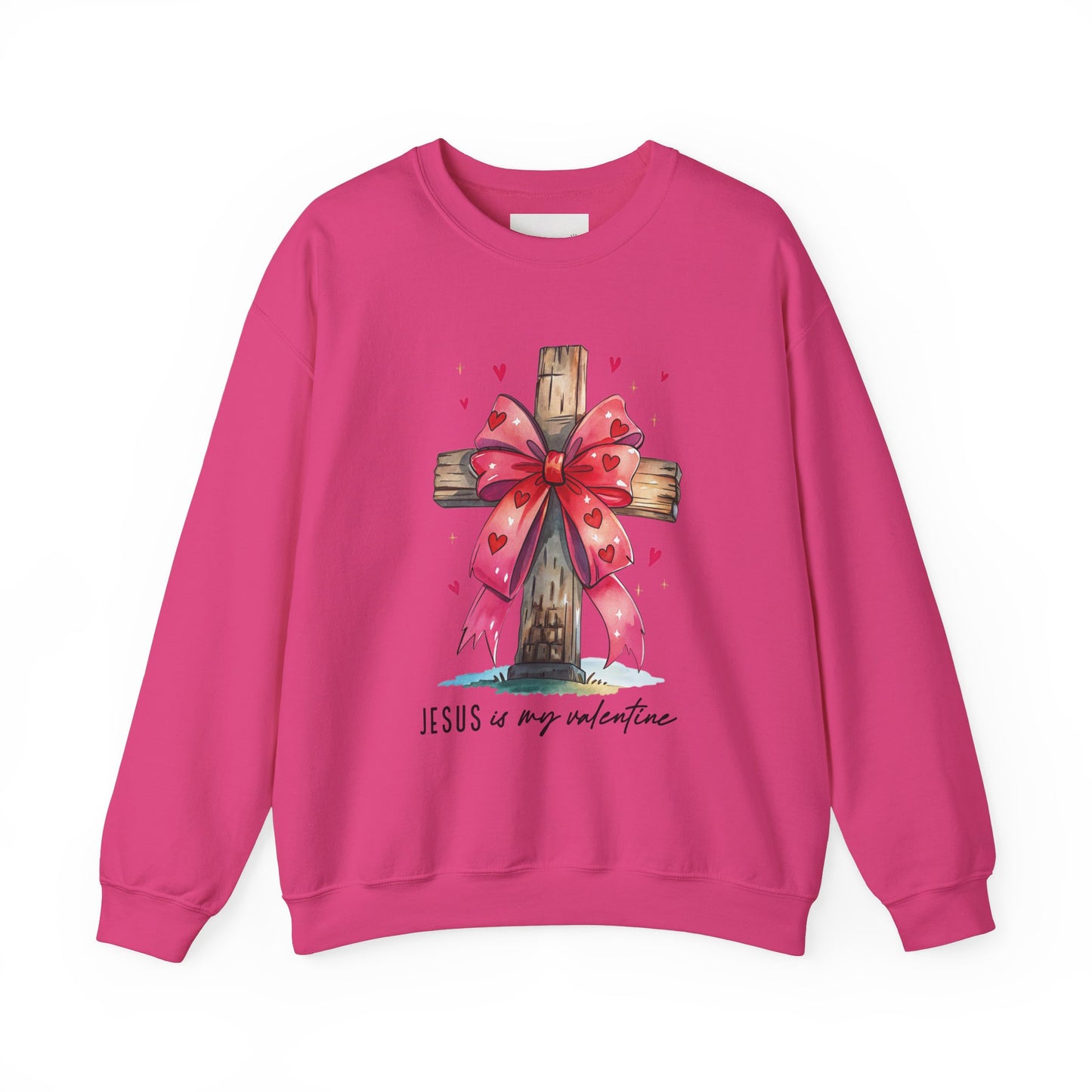 Faith-Inspired Crewneck Sweatshirt, Cozy Christian Gift, Jesus Love Apparel, Church Sweatshirt, Cute Casual Outfit