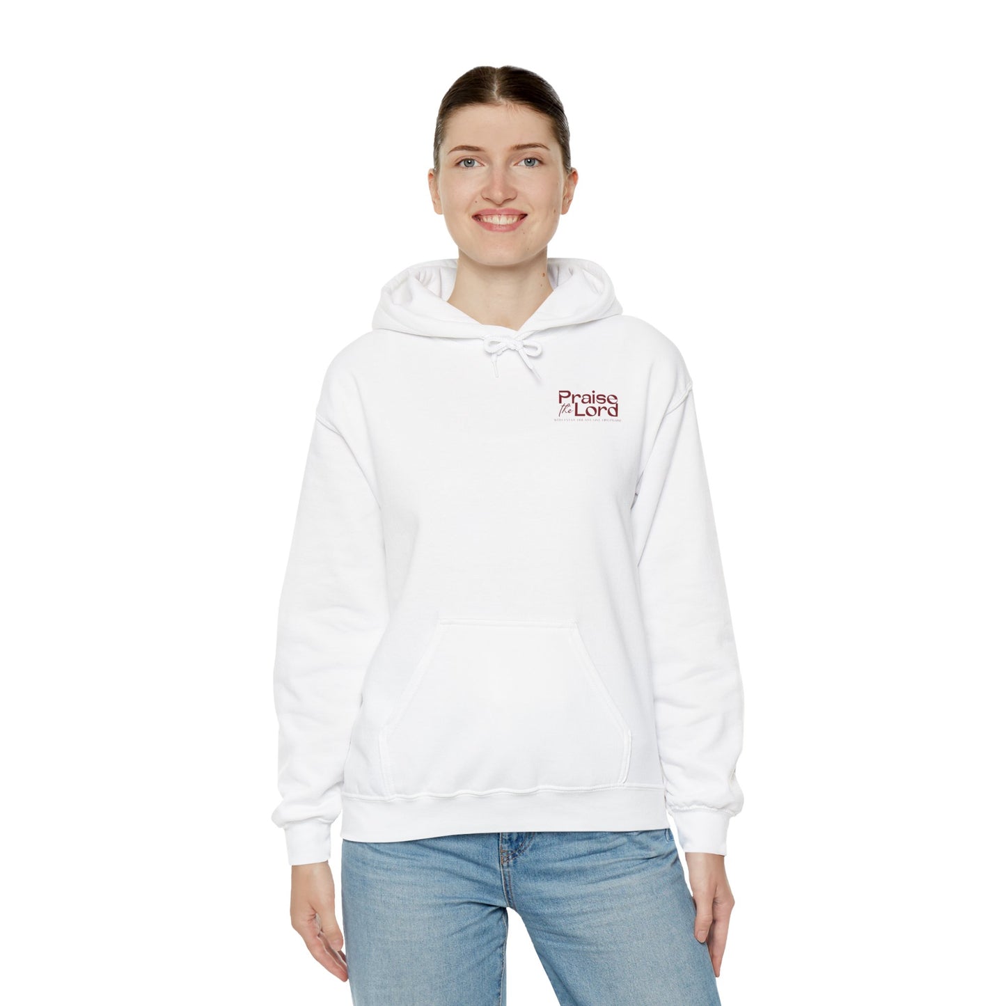 Praise the Lord Hooded Sweatshirt, Faith-Inspired Apparel, Church Sweatshirt, Christian Gift, Cozy Unisex Hoodie