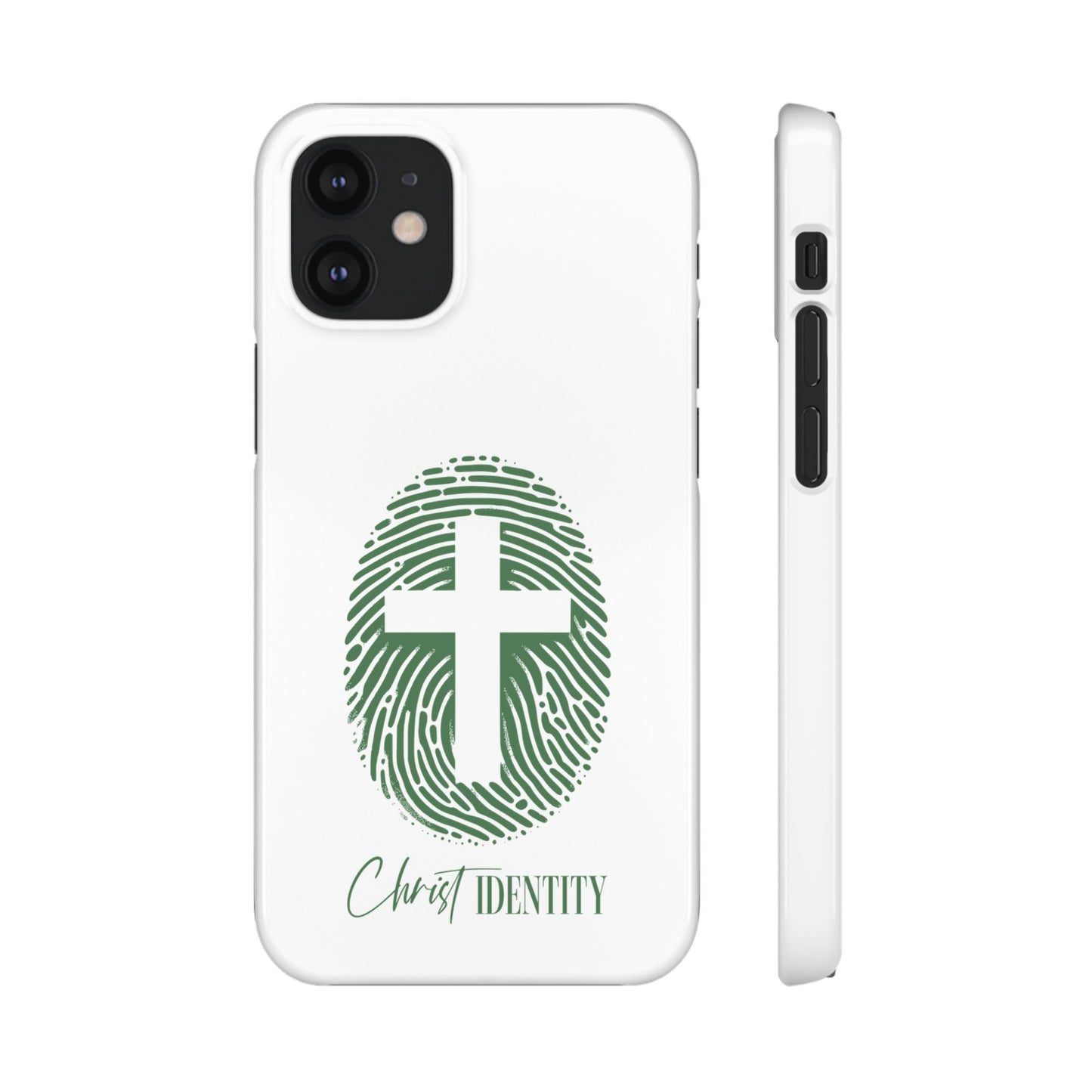 Inspirational Christ Identity Snap Case - Faith-Based Phone Cover