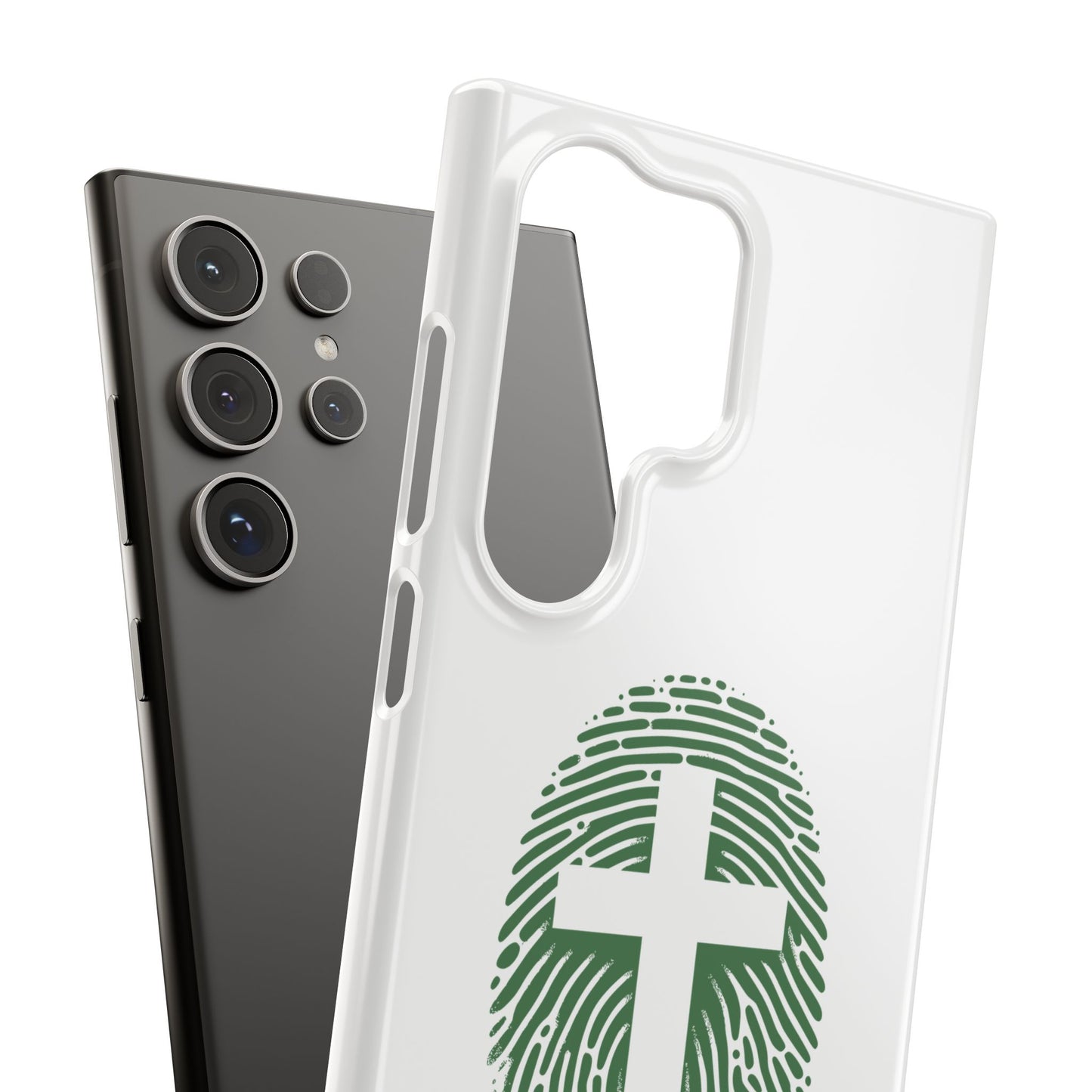 Inspirational Christ Identity Snap Case - Faith-Based Phone Cover