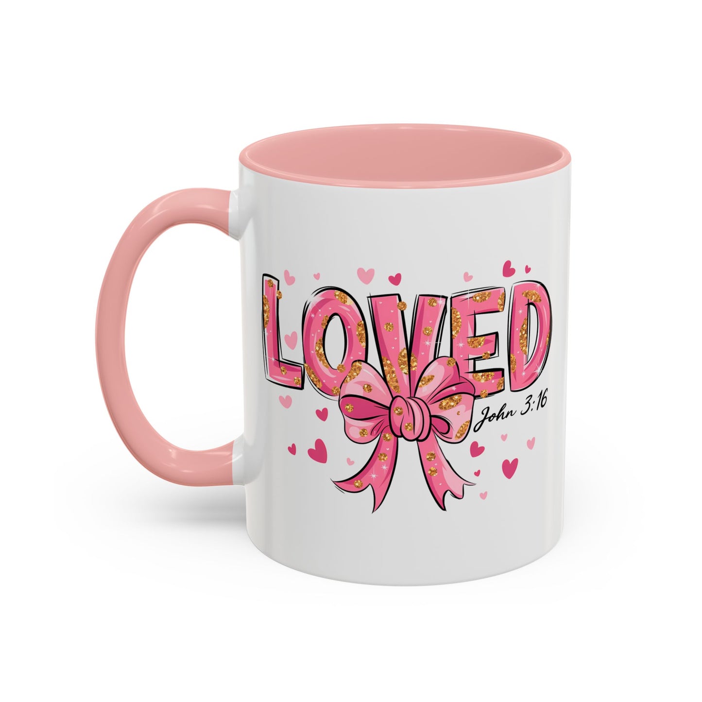 Loved Coffee Mug - Heartfelt Gift for Friends and Family, Inspirational Drinkware for Birthdays, Anniversaries, or Faith Celebrations, Great