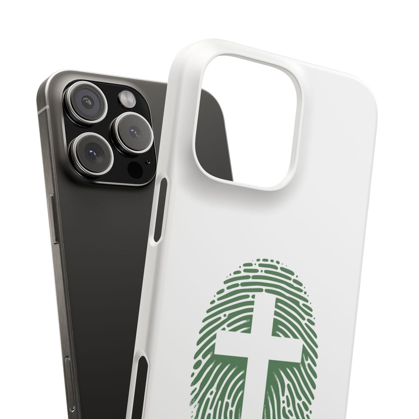 Inspirational Christ Identity Snap Case - Faith-Based Phone Cover