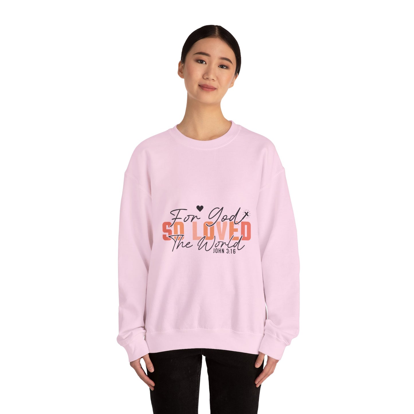 God So Loved The World Sweatshirt, Jesus Is My Valentine Shirt, Religious Valentines Day Tee, Christian Gift, Valentines Shirt