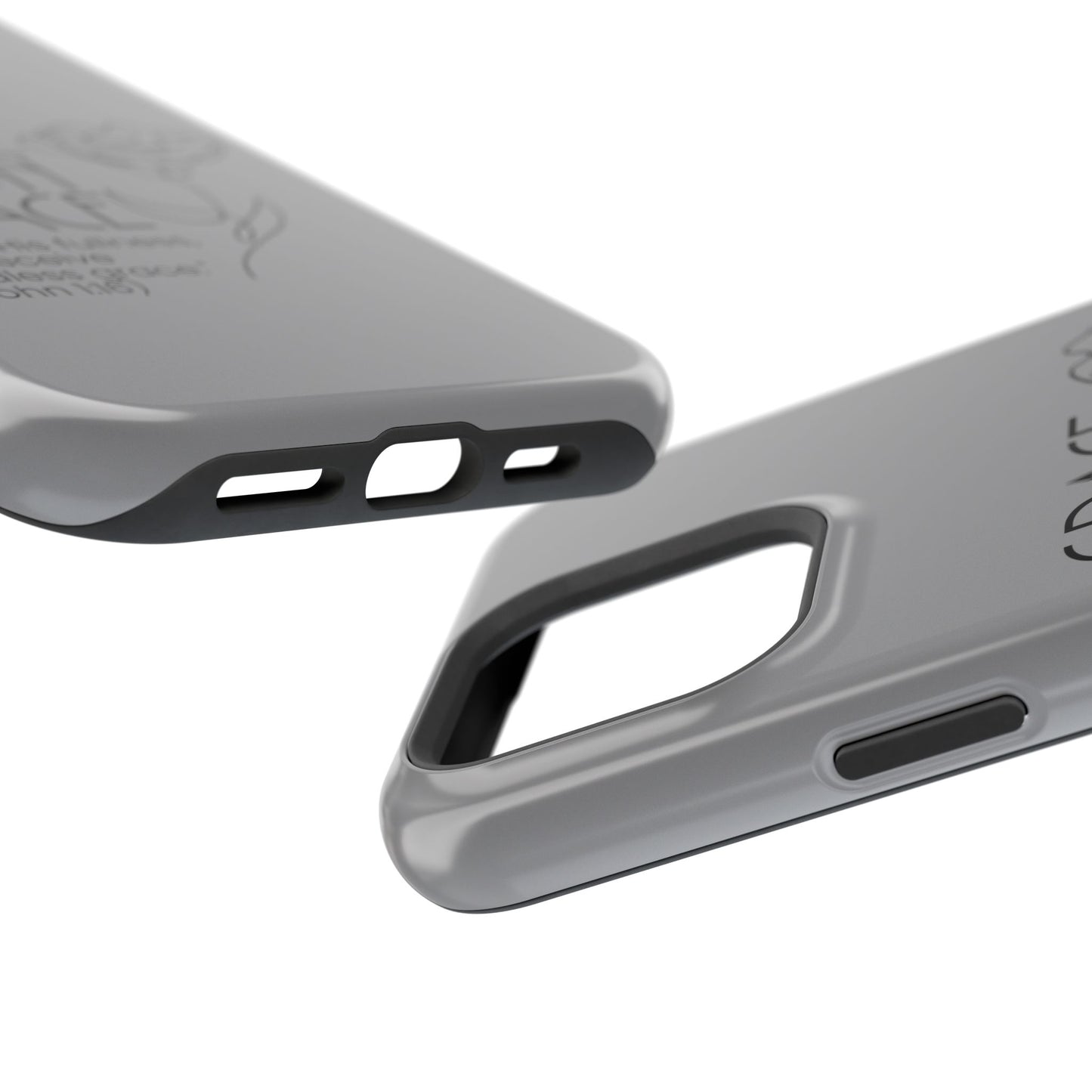 Inspirational Magnetic Phone Case - 'Grace Upon Grace' Design