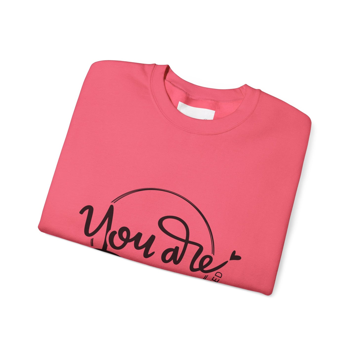 You Are Beautiful Crewneck Sweatshirt, Motivational Sweatshirt, Gifts for Her, Self-Love Apparel, Inspirational Clothing