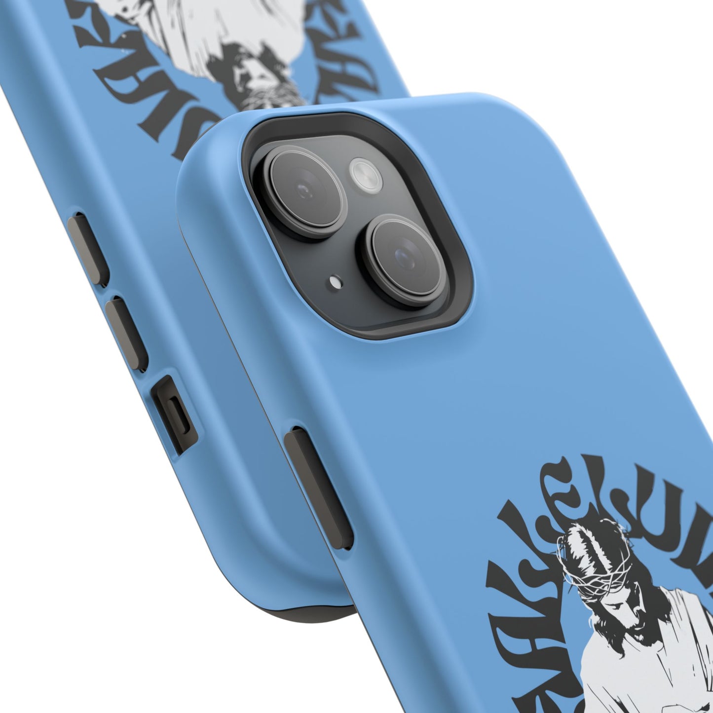 Durable Impact-Resistant Phone Case - 'Created with Purpose, Loved Without Limits' Design