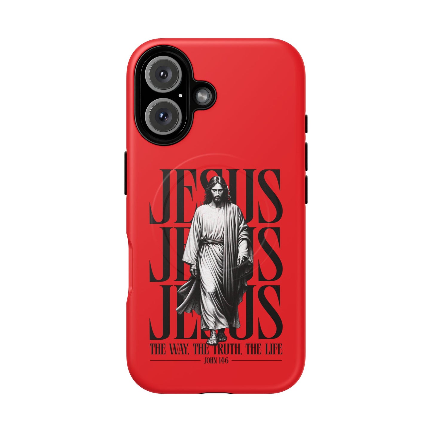 Faith-Inspired Tough Magnetic Phone Case - Jesus The Way, The Truth, The Life