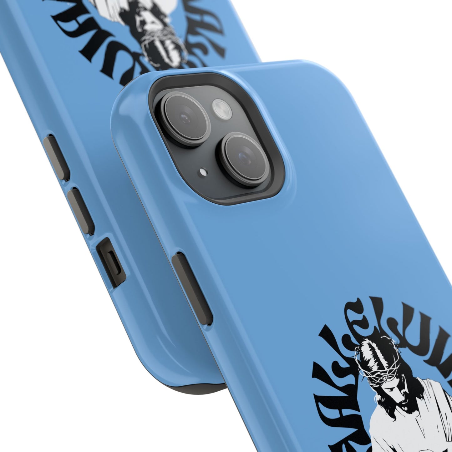 Durable Impact-Resistant Phone Case - 'Created with Purpose, Loved Without Limits' Design