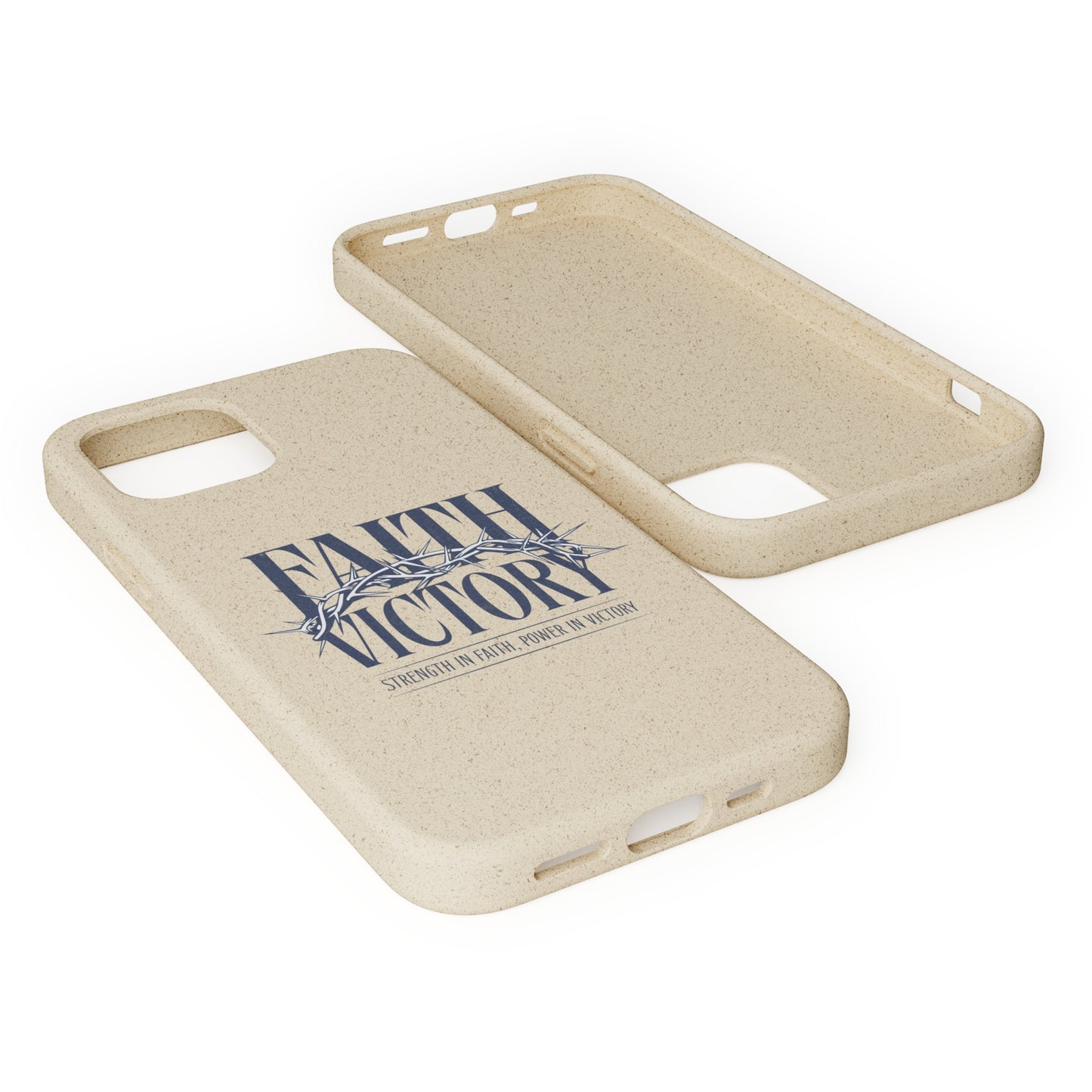 Biodegradable Phone Case - Faith & Victory Design