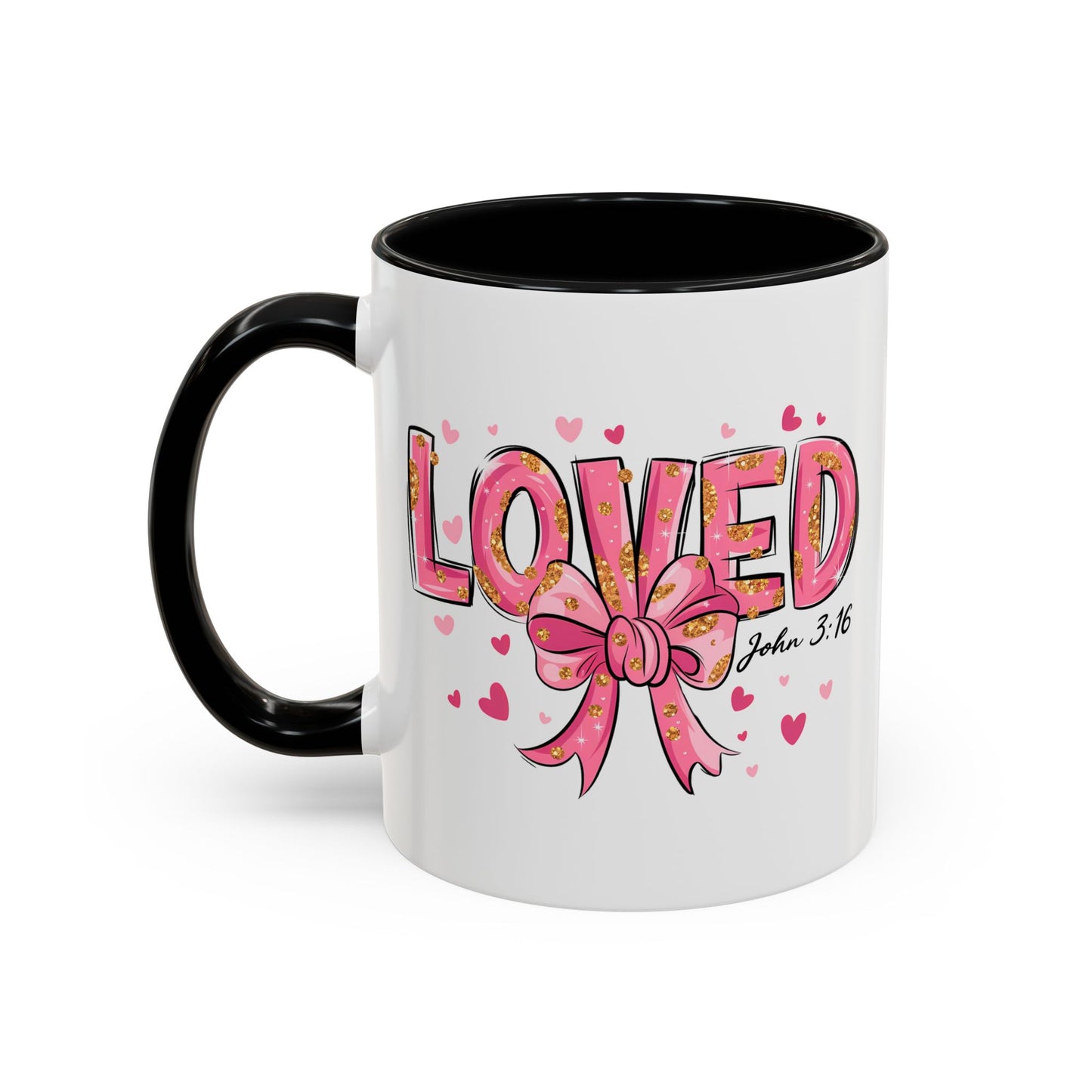 Loved Coffee Mug - Heartfelt Gift for Friends and Family, Inspirational Drinkware for Birthdays, Anniversaries, or Faith Celebrations, Great