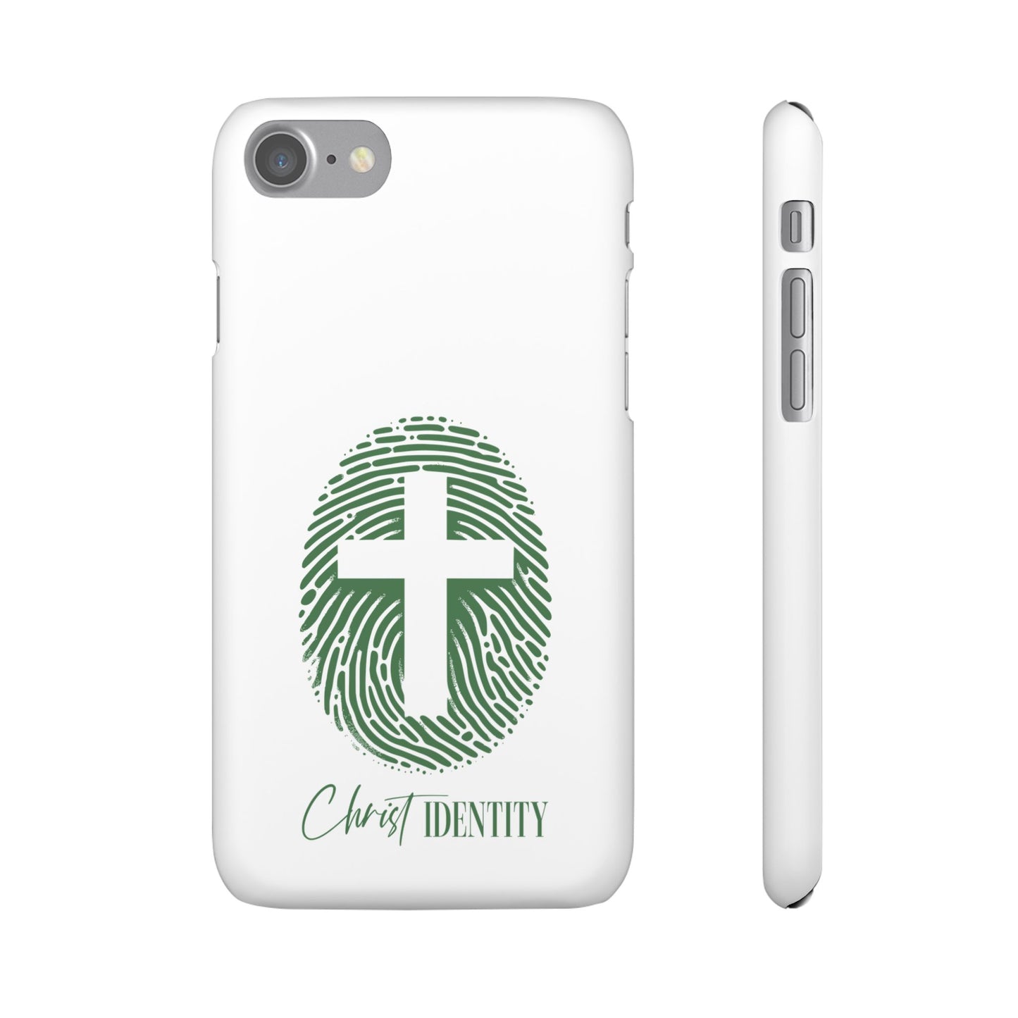 Inspirational Christ Identity Snap Case - Faith-Based Phone Cover