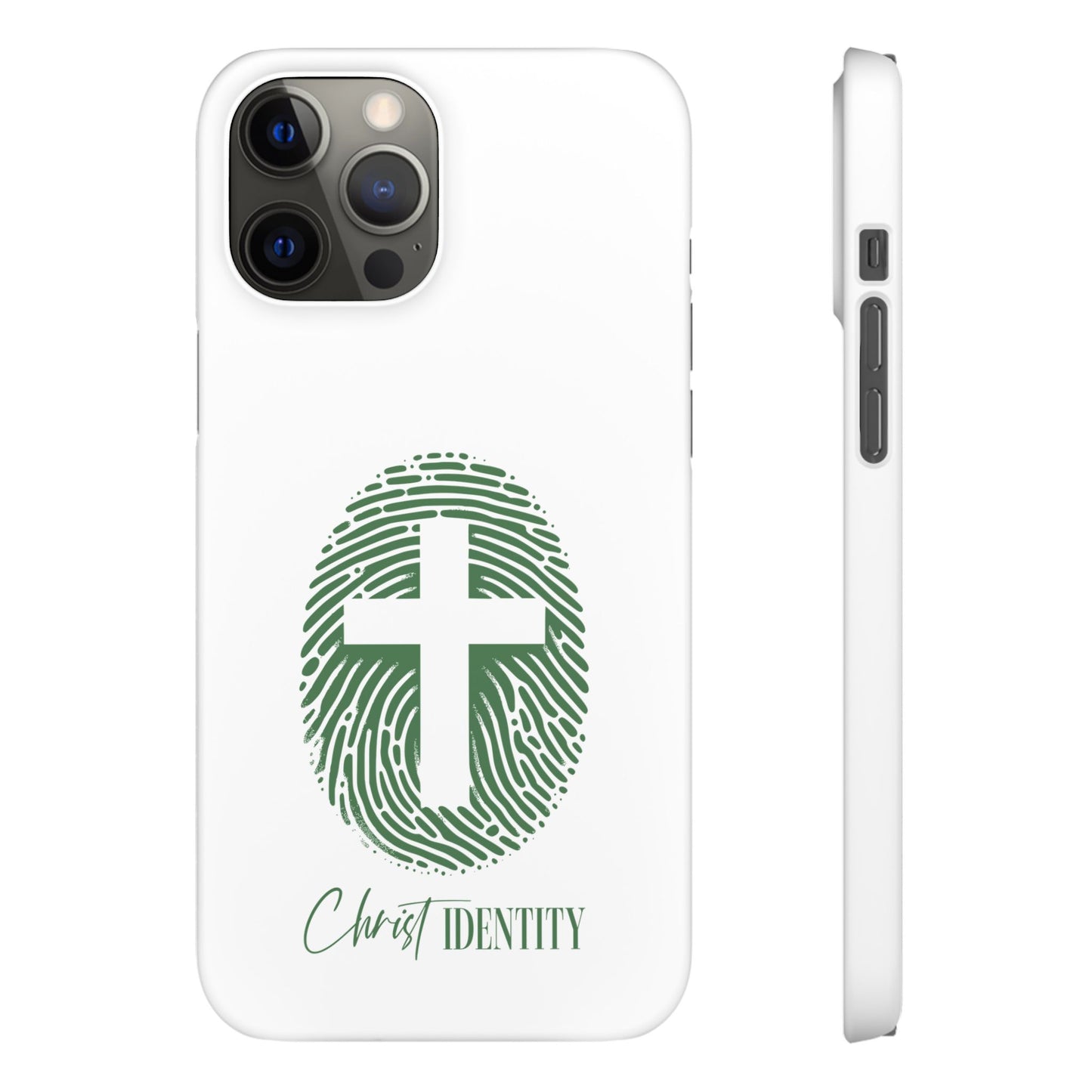 Inspirational Christ Identity Snap Case - Faith-Based Phone Cover