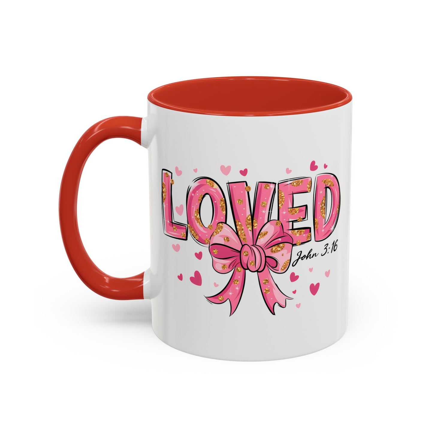 Loved Coffee Mug - Heartfelt Gift for Friends and Family, Inspirational Drinkware for Birthdays, Anniversaries, or Faith Celebrations, Great