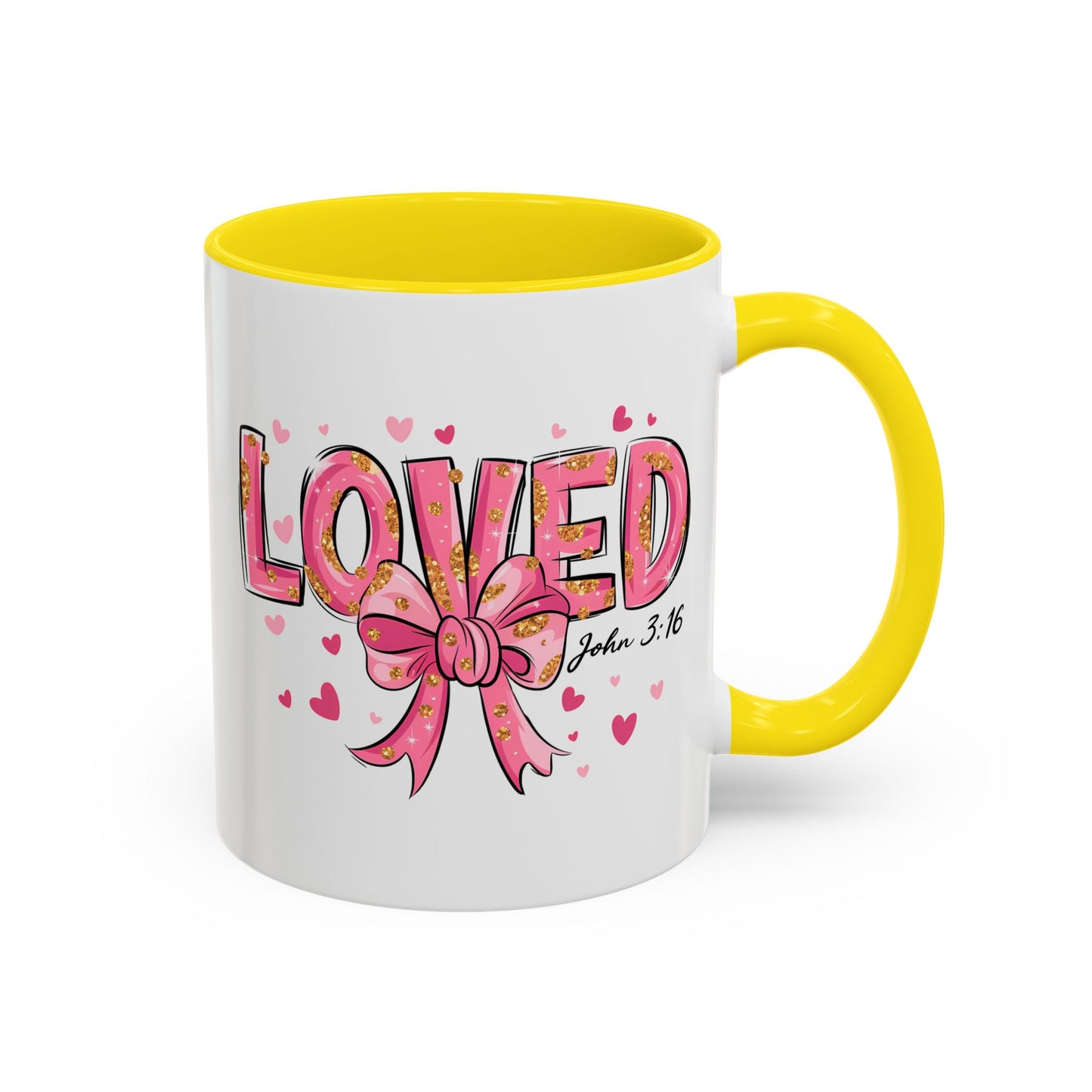 Loved Coffee Mug - Heartfelt Gift for Friends and Family, Inspirational Drinkware for Birthdays, Anniversaries, or Faith Celebrations, Great