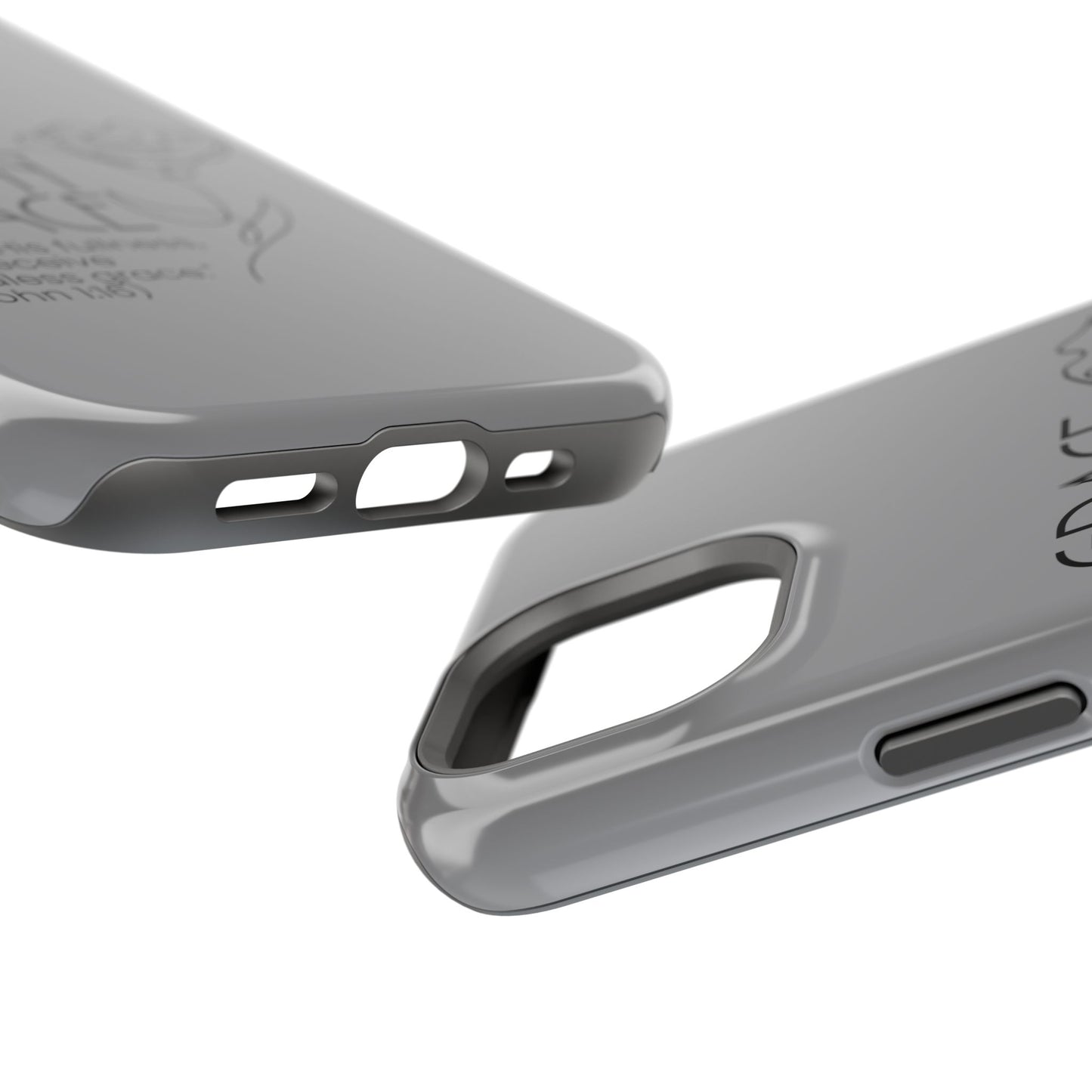 Inspirational Magnetic Phone Case - 'Grace Upon Grace' Design