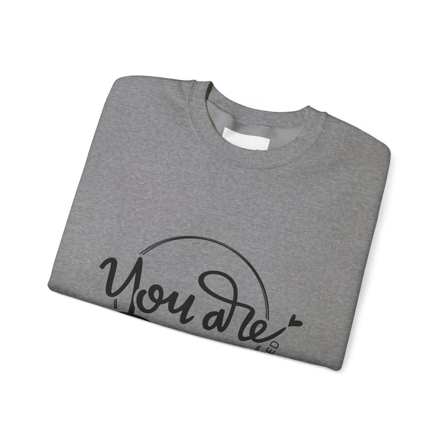 You Are Beautiful Crewneck Sweatshirt, Motivational Sweatshirt, Gifts for Her, Self-Love Apparel, Inspirational Clothing