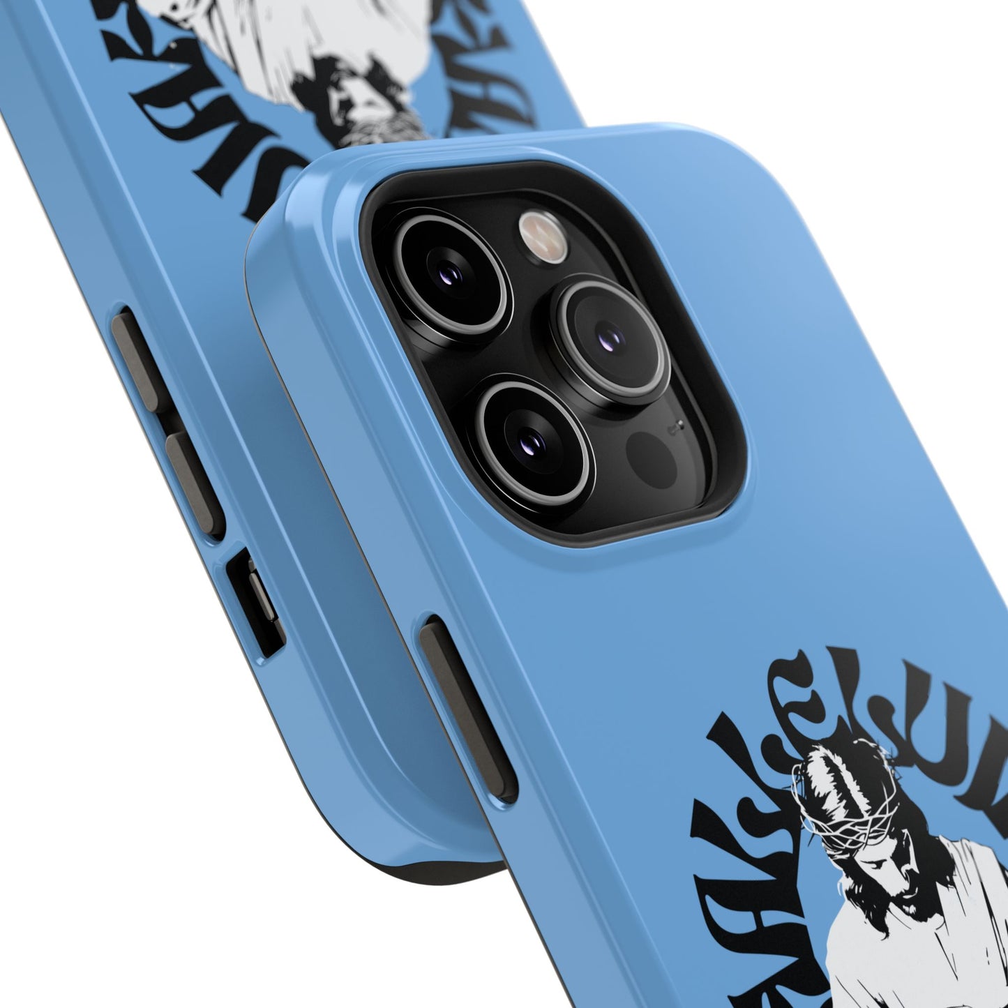 Durable Impact-Resistant Phone Case - 'Created with Purpose, Loved Without Limits' Design