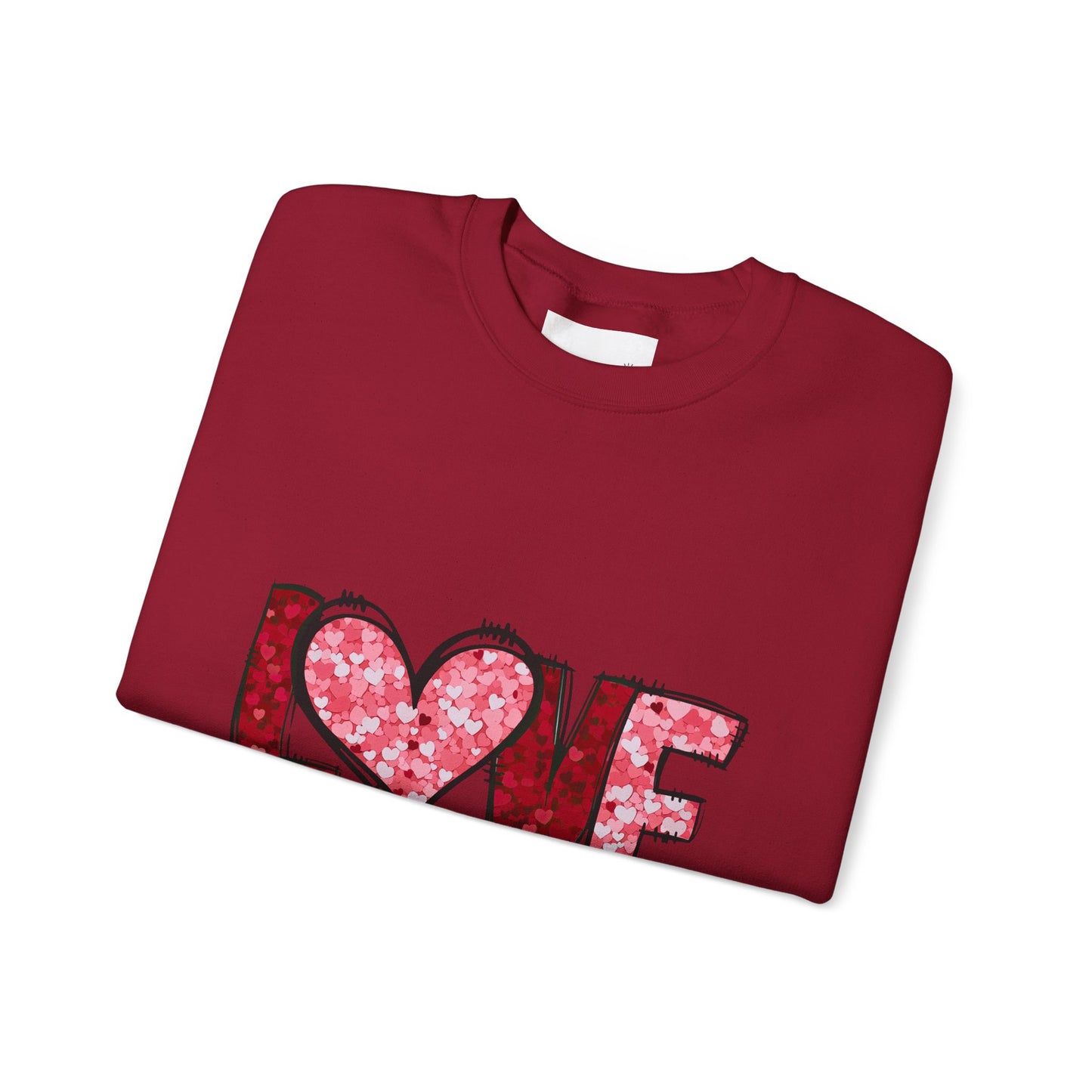 Love Like Jesus Crewneck Sweatshirt, Cozy Unisex Sweatshirt, Christian Apparel, Valentine's Day Gift, Faith-Based Style, Everyday Comfort