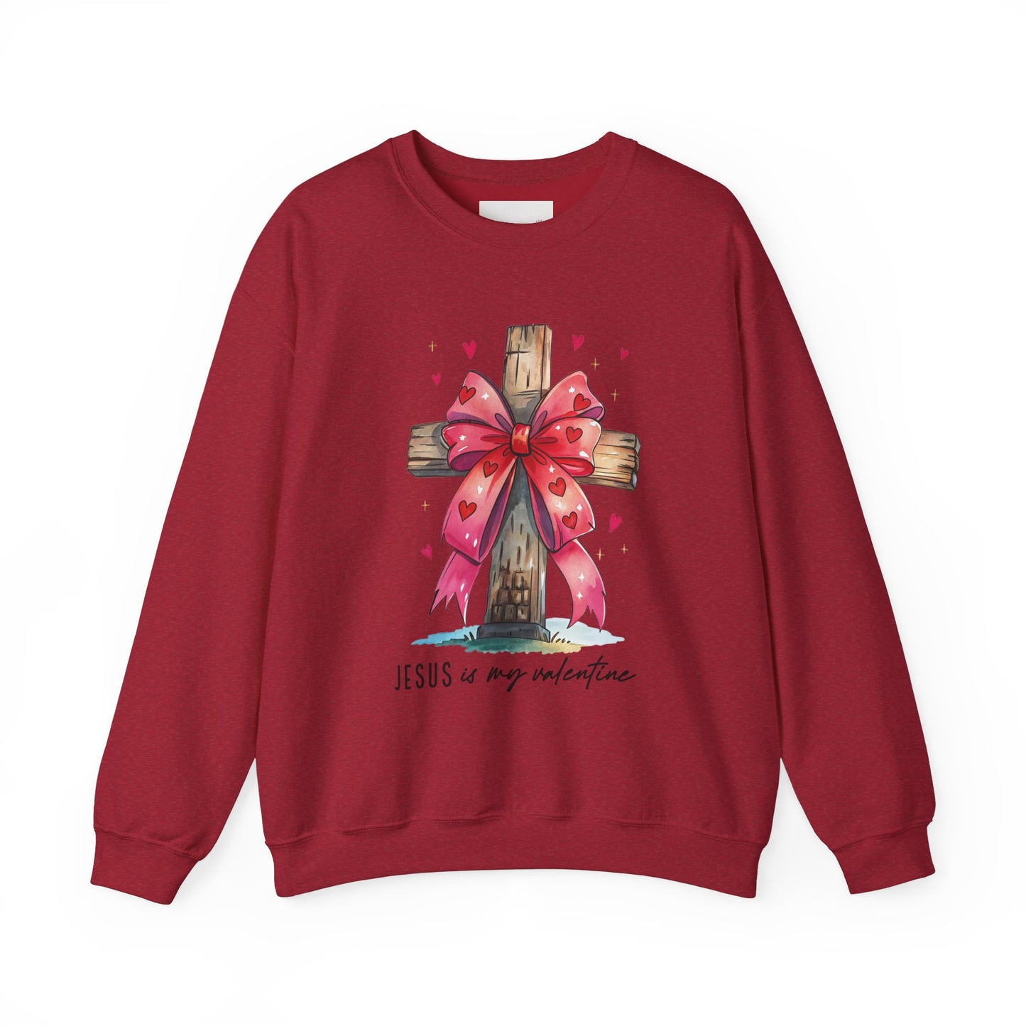 Faith-Inspired Crewneck Sweatshirt, Cozy Christian Gift, Jesus Love Apparel, Church Sweatshirt, Cute Casual Outfit