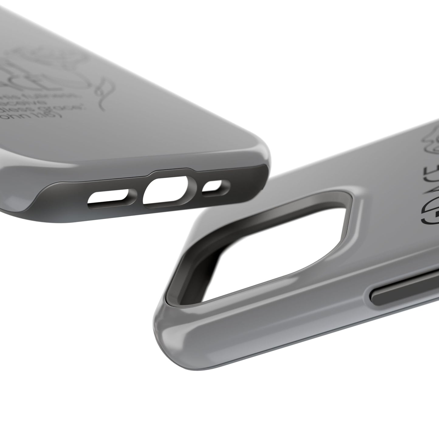 Inspirational Magnetic Phone Case - 'Grace Upon Grace' Design