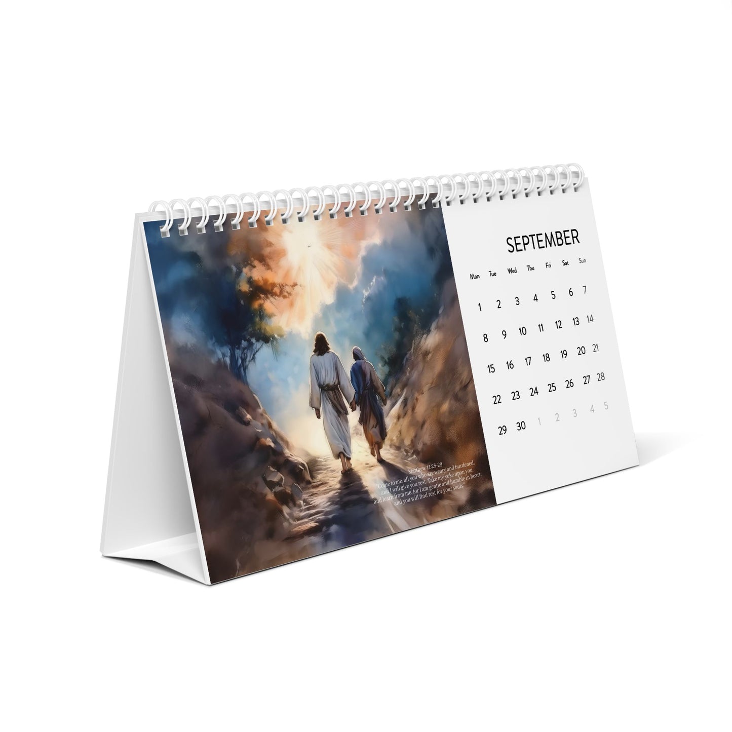Desk Calendar (2025 grid)