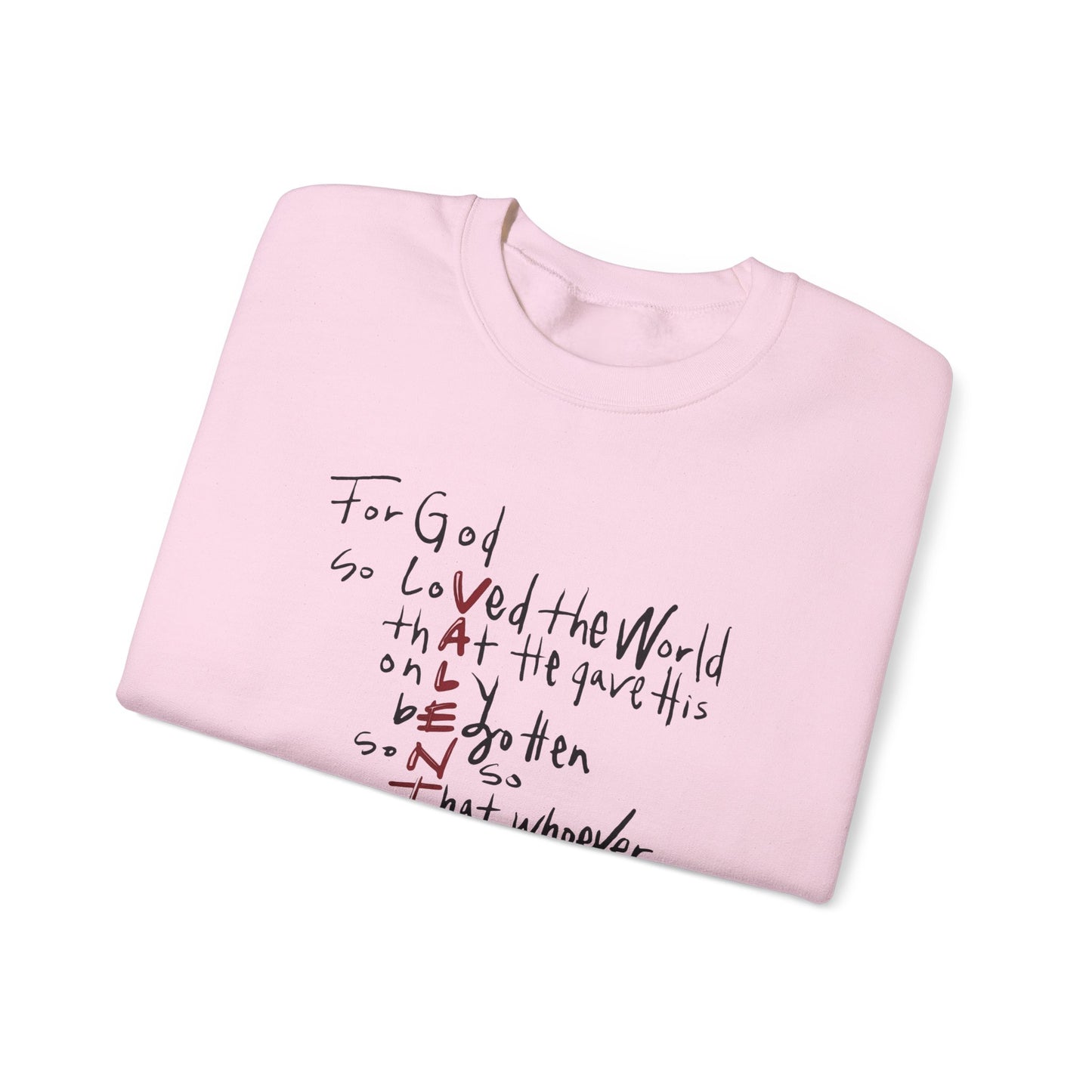 For God So Loved The World Sweatshirt, Jesus Is My Valentine Shirt, Religious Valentines Day Tee, Christian Gift, Valentines Shirt