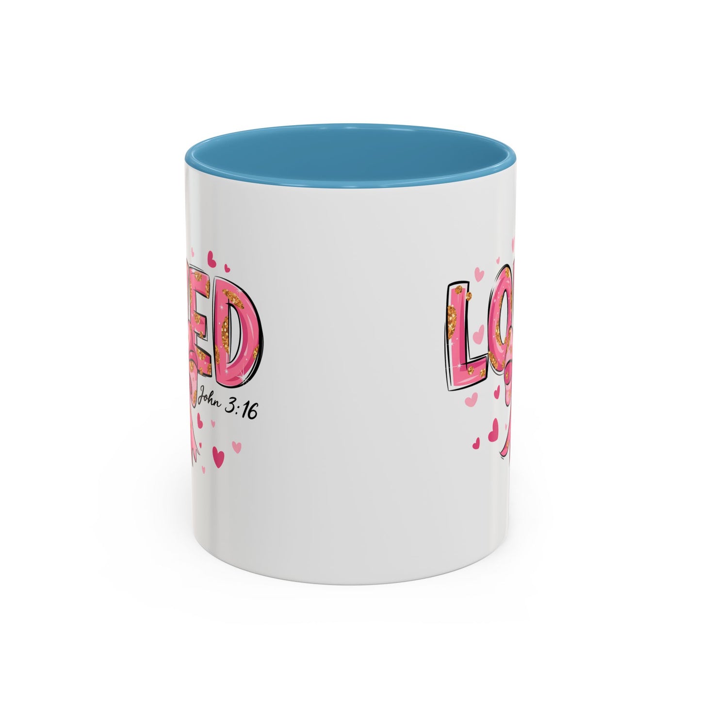 Loved Coffee Mug - Heartfelt Gift for Friends and Family, Inspirational Drinkware for Birthdays, Anniversaries, or Faith Celebrations, Great