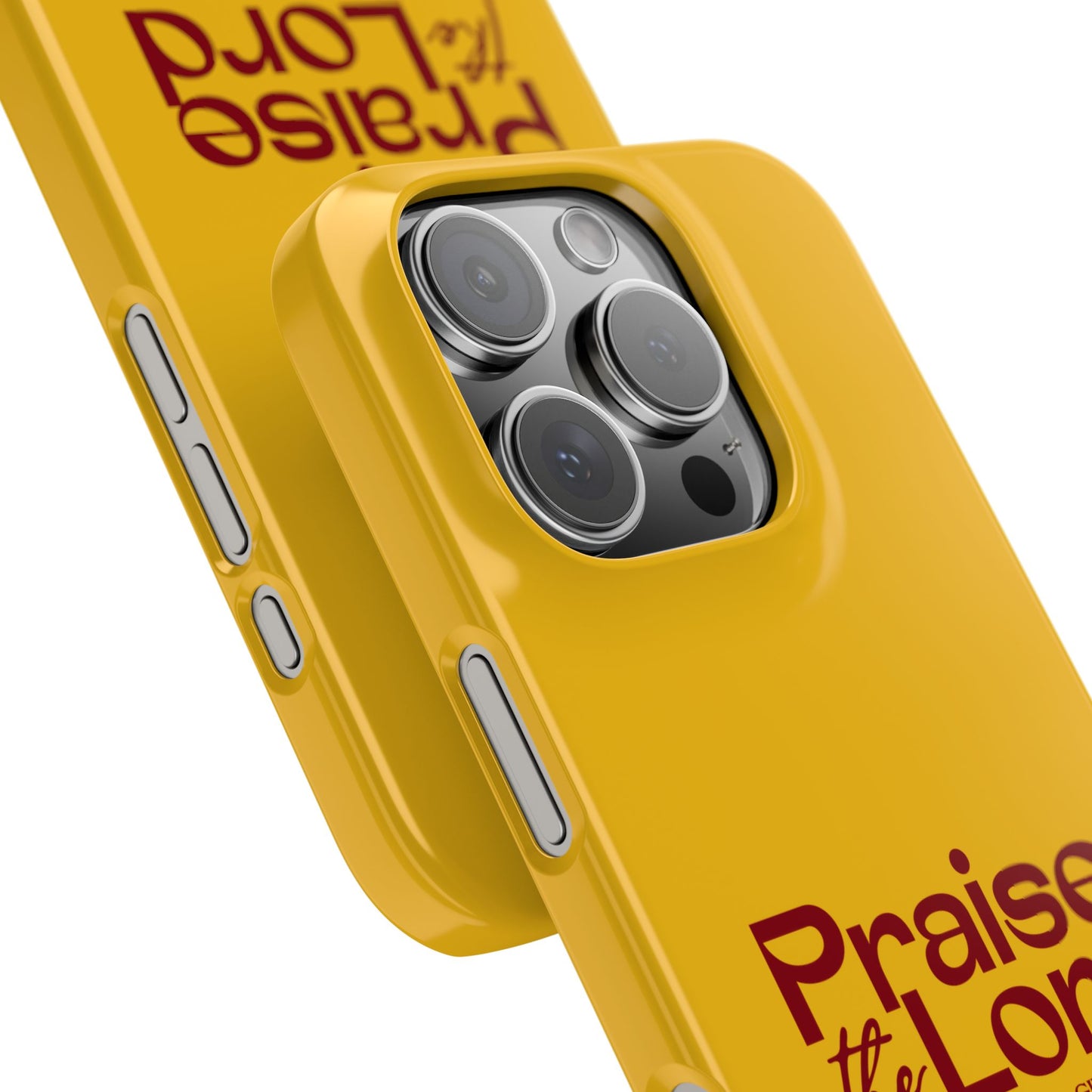 Praise the Lord Slim Phone Case - Inspirational Christian Design